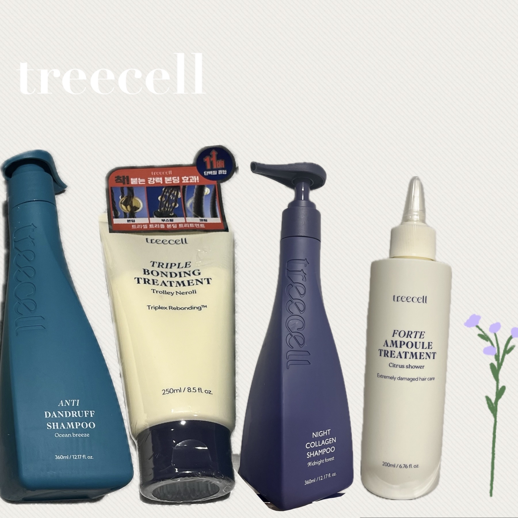 アンチフケシャンプーオーシャンブリーズ/treecell/スカルプシャンプーを使ったクチコミ（1枚目）