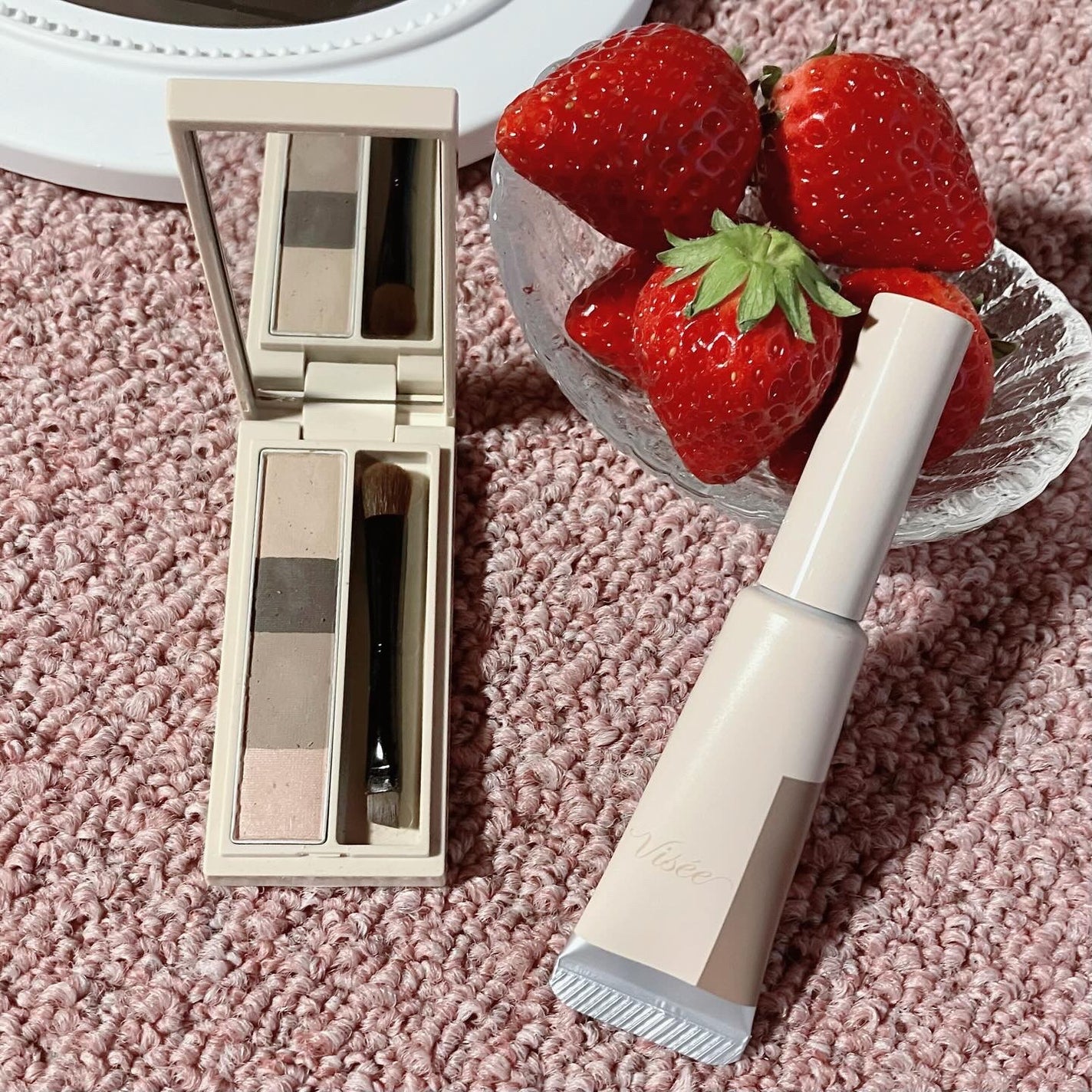 フラッフデザイン アイブロウカラー/Visée/眉マスカラを使ったクチコミ(3枚目)