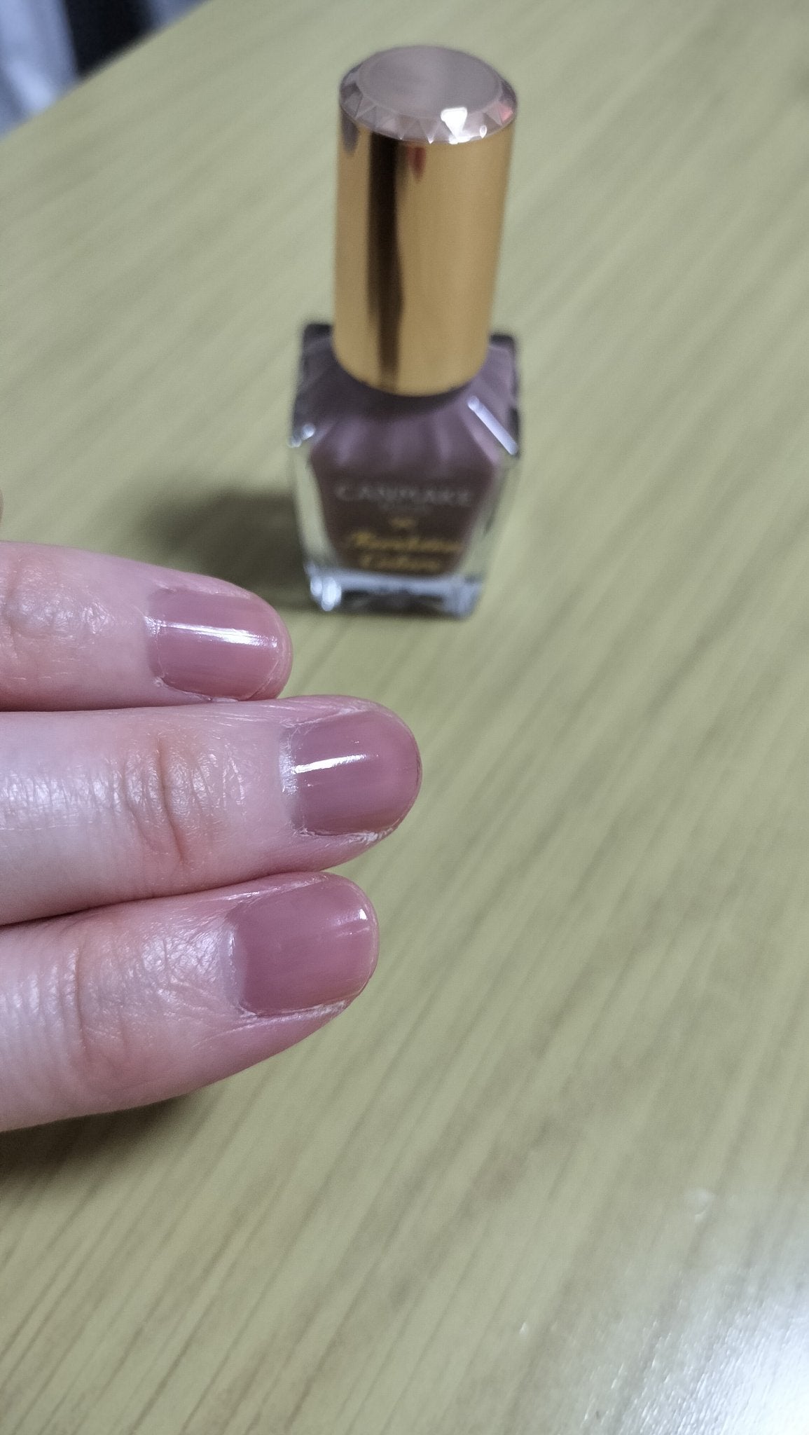 ファンデーションカラーズ/キャンメイク/マニキュアを使ったクチコミ(4枚目)