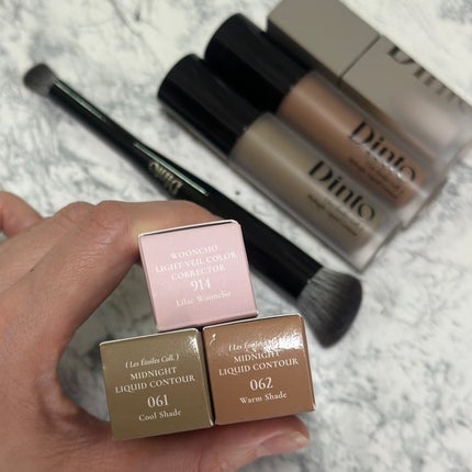 レ・ゼトワール ミッドナイト リキッド コントゥア/Dinto/シェーディングを使ったクチコミ(2枚目)