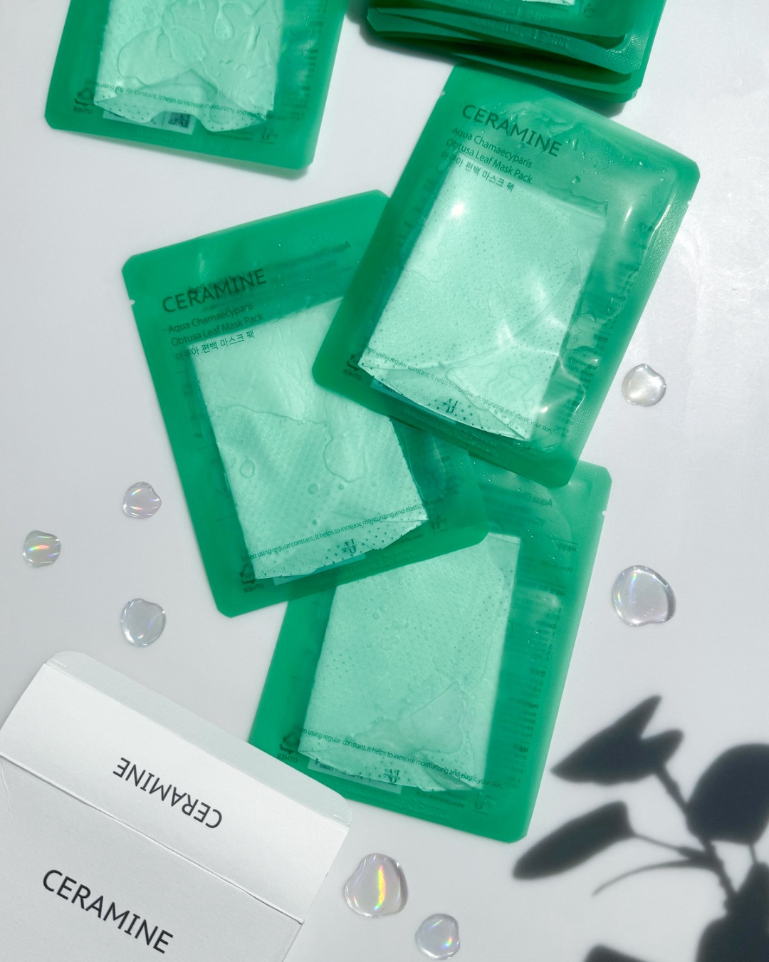 アクアヒノキ水光パック/CERAMINE/シートマスク・パックを使ったクチコミ（1枚目）
