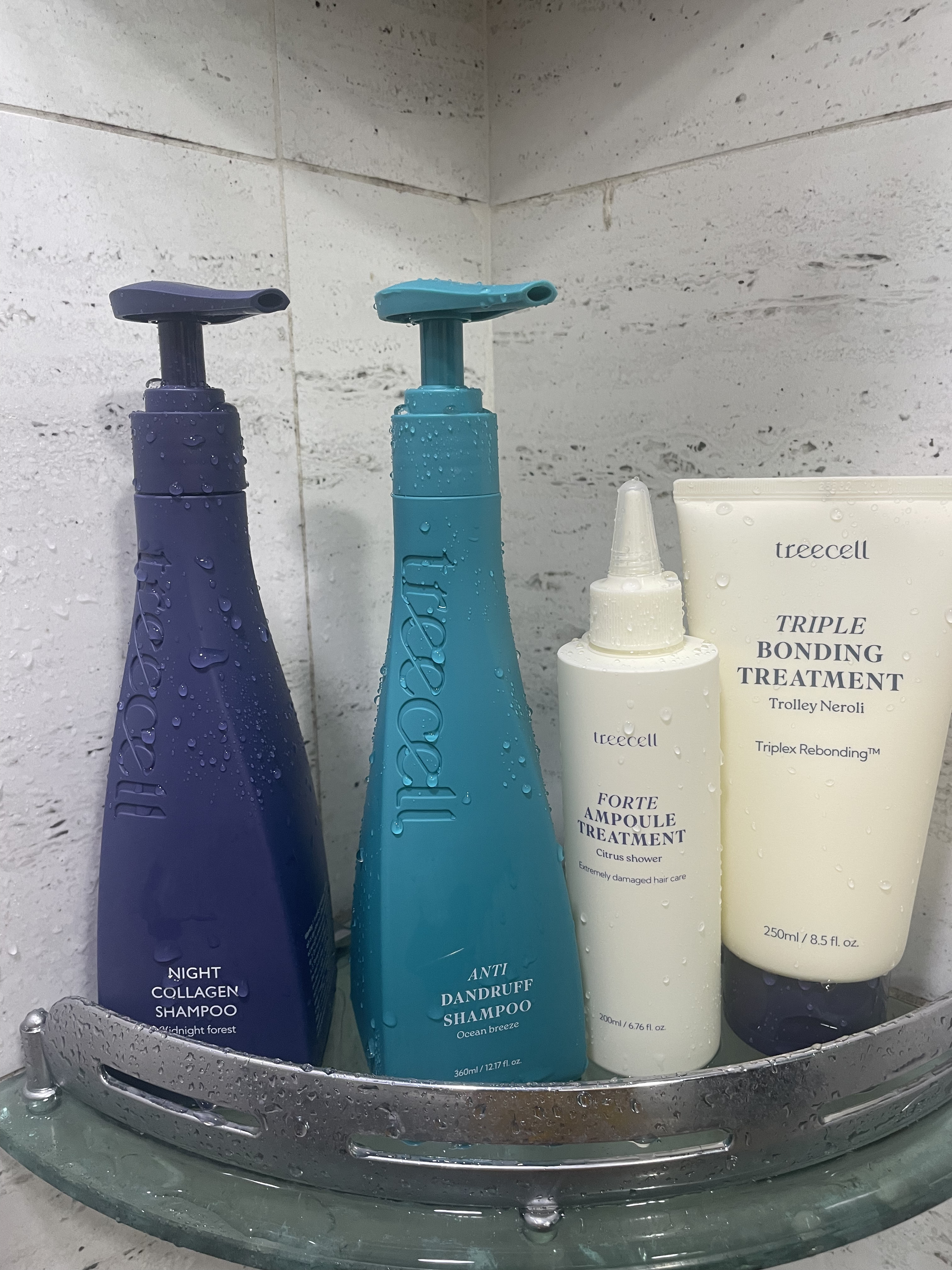 ナイトコラーゲンシャンプーミッドナイトフォレスト/treecell/市販シャンプーを使ったクチコミ（1枚目）