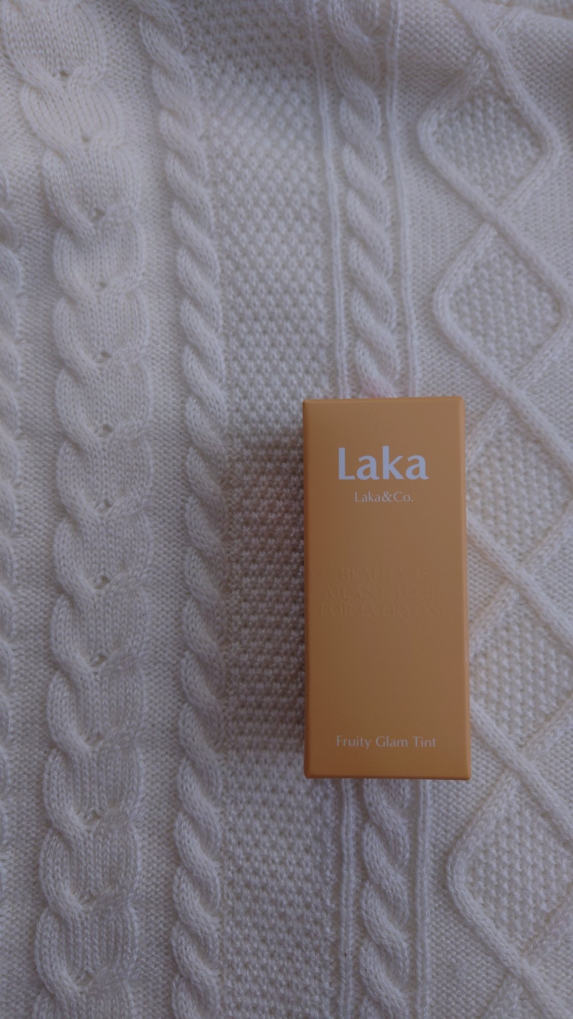 フルーティーグラムティント/Laka/リップティントを使ったクチコミ（1枚目）