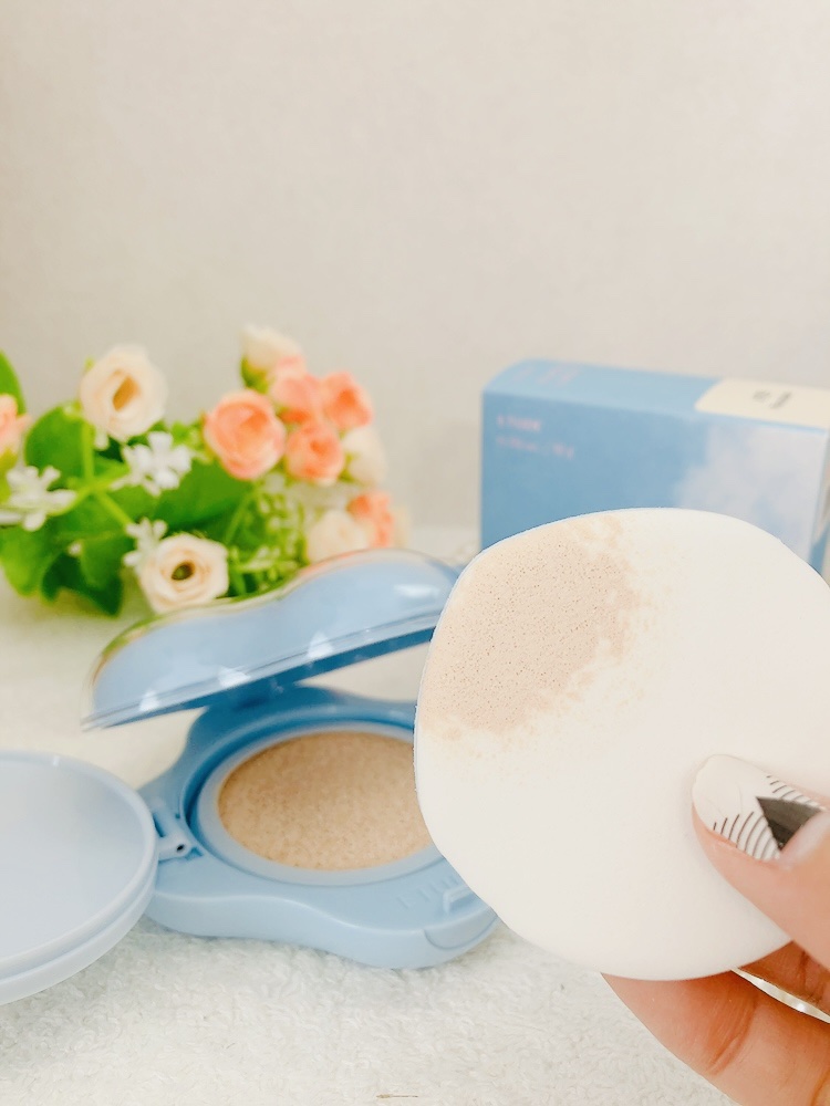 クラウドフィルタークッション/ETUDE/クッションファンデーションを使ったクチコミ（2枚目）