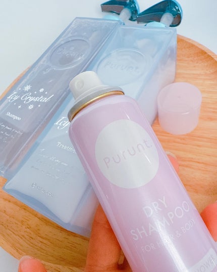 プルント ディープリペア ペアセット アイシークリスタル/Purunt./シャンプー・コンディショナーを使ったクチコミ(4枚目)