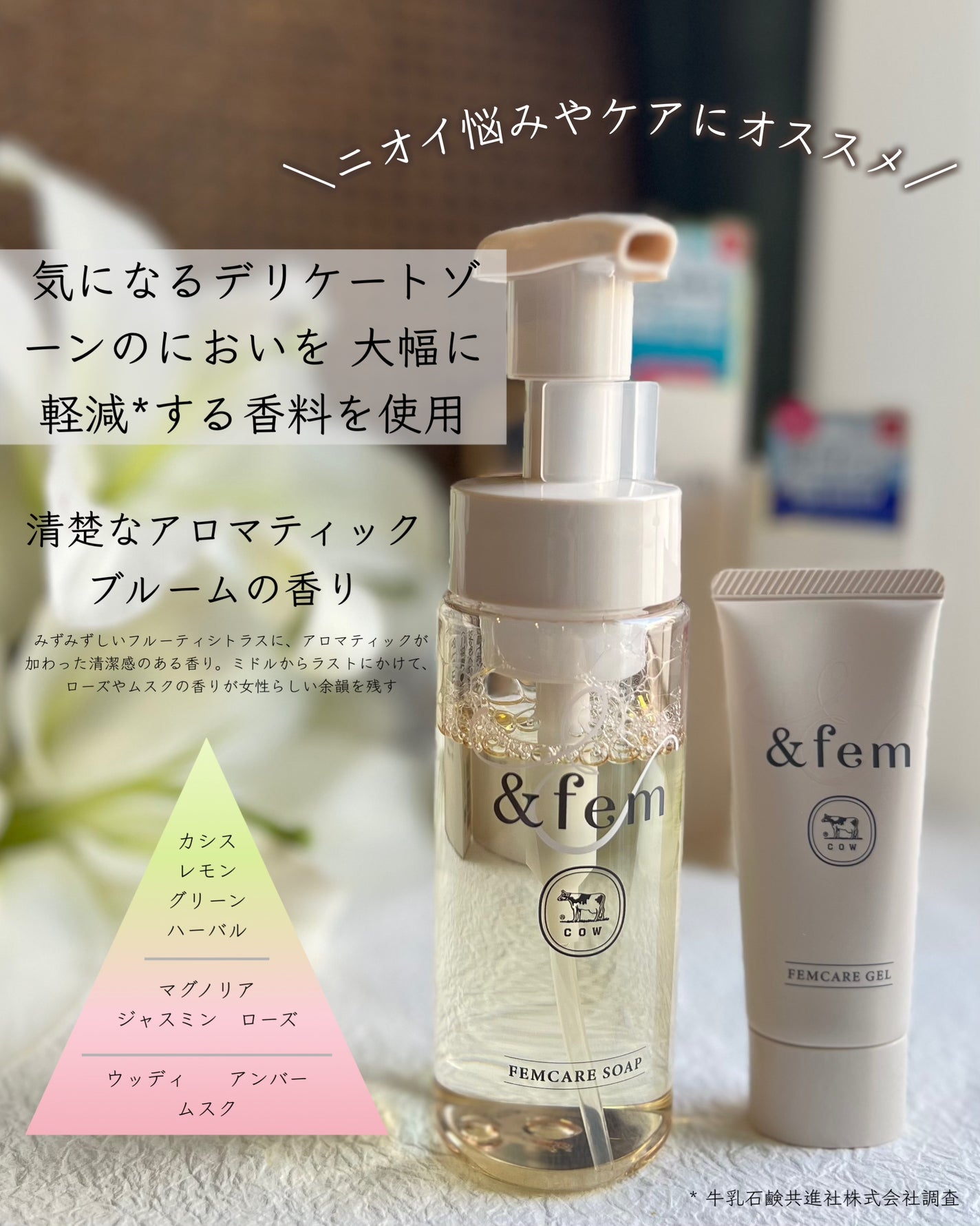 アンドフェム フェムケア泡ソープ/&fem/デリケートゾーンケアを使ったクチコミ(8枚目)