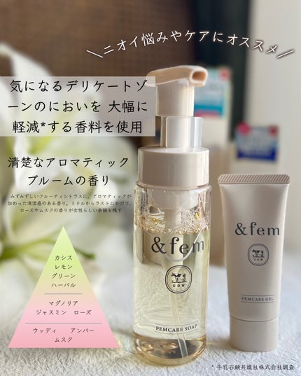 アンドフェム フェムケア泡ソープ/&fem/デリケートゾーンケアを使ったクチコミ(8枚目)