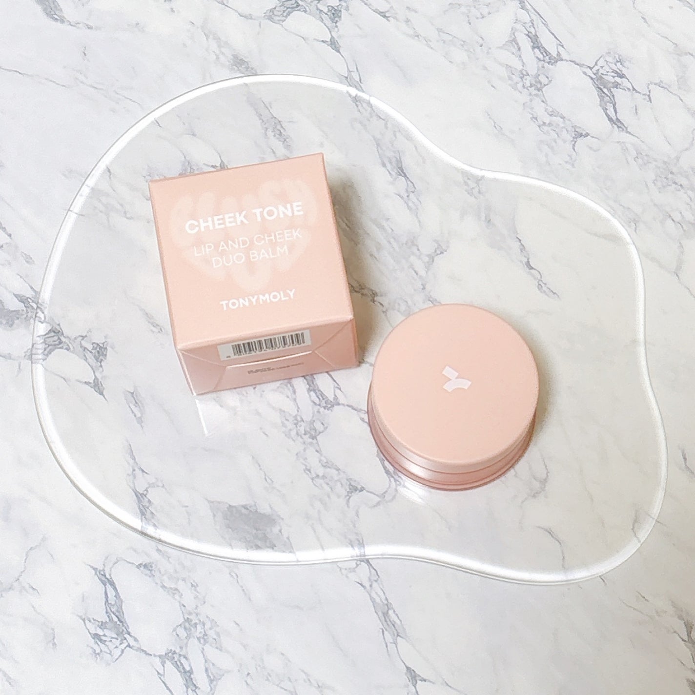 チークトーン リップ&チーク デュオバーム/TONYMOLY/口紅を使ったクチコミ(1枚目)