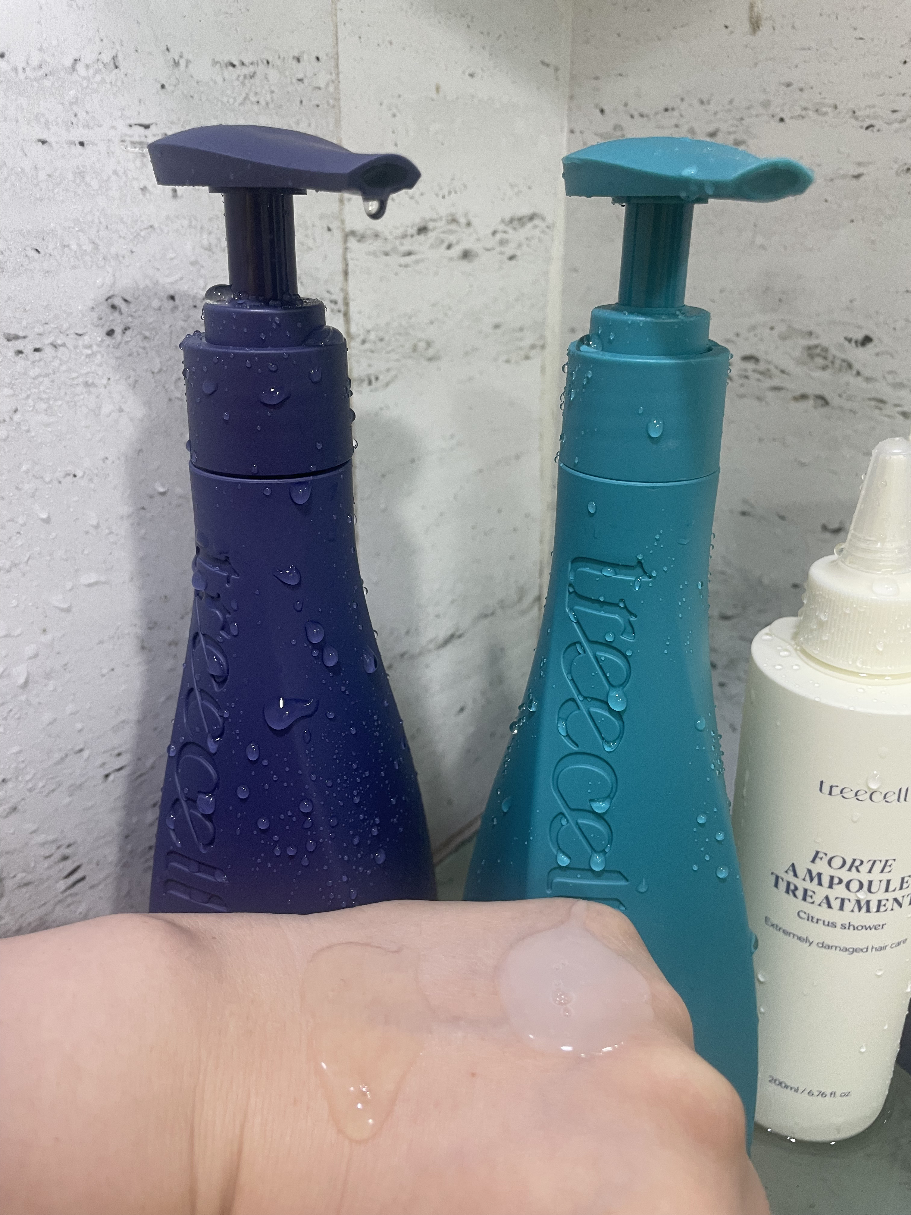 ナイトコラーゲンシャンプーミッドナイトフォレスト/treecell/市販シャンプーを使ったクチコミ（2枚目）