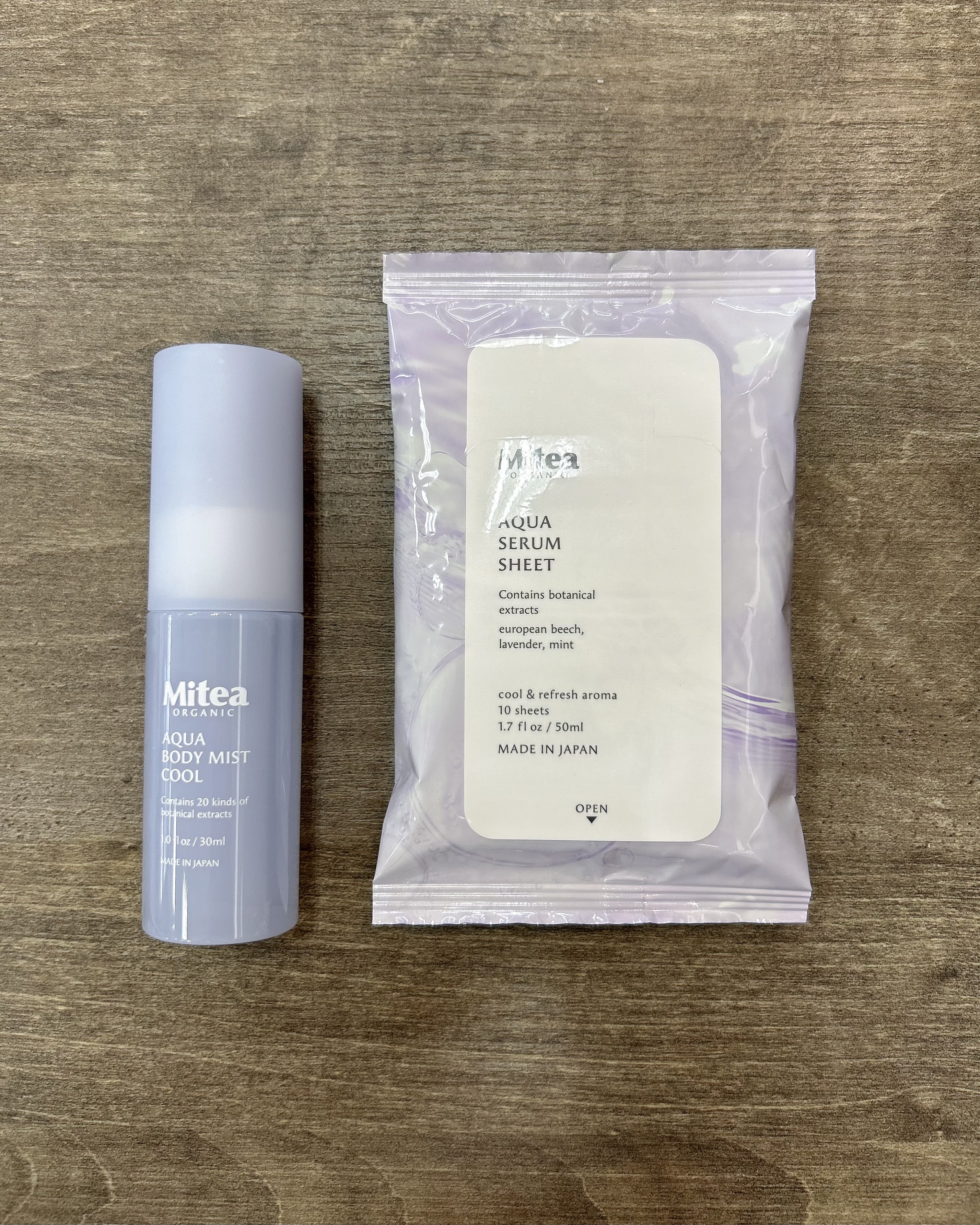 アクアボディミスト クール/Mitea ORGANIC/ボディローションを使ったクチコミ（1枚目）
