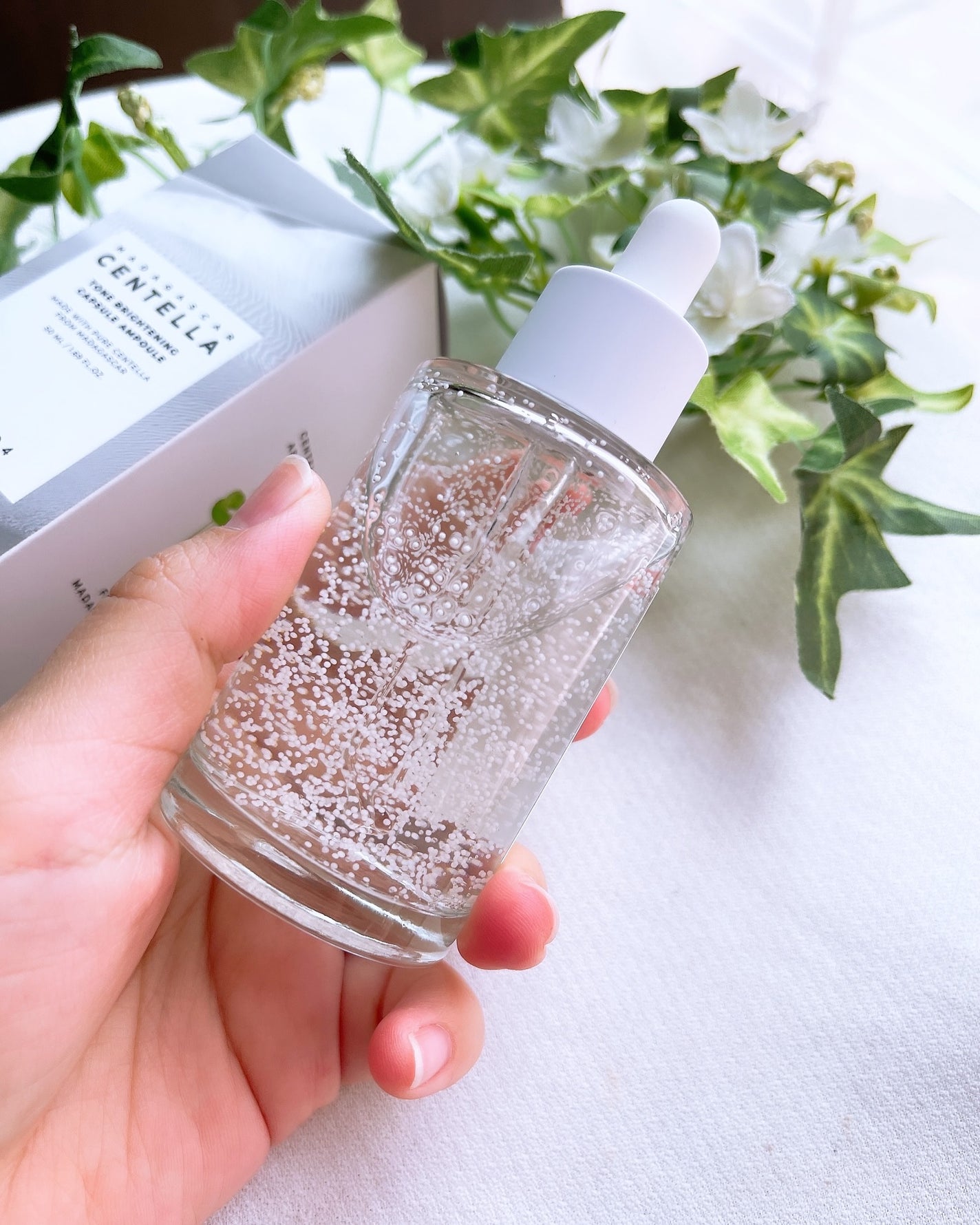 トーンブライトニング カプセルアンプル/SKIN1004/美容液を使ったクチコミ(4枚目)