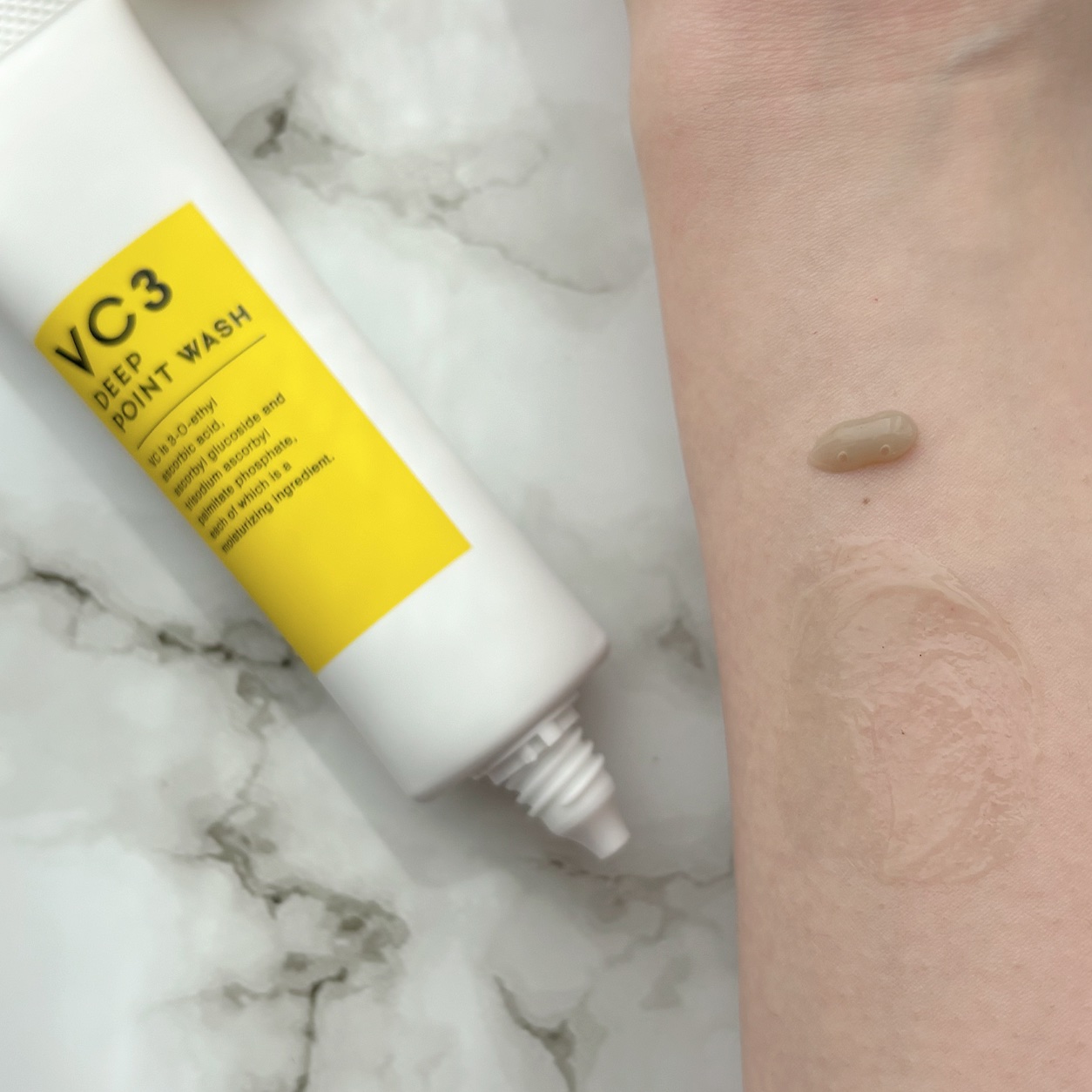 毛穴フォーカスＶＣ ＶＣ３ディープポイントウォッシュ/pdc/洗顔フォームを使ったクチコミ（2枚目）
