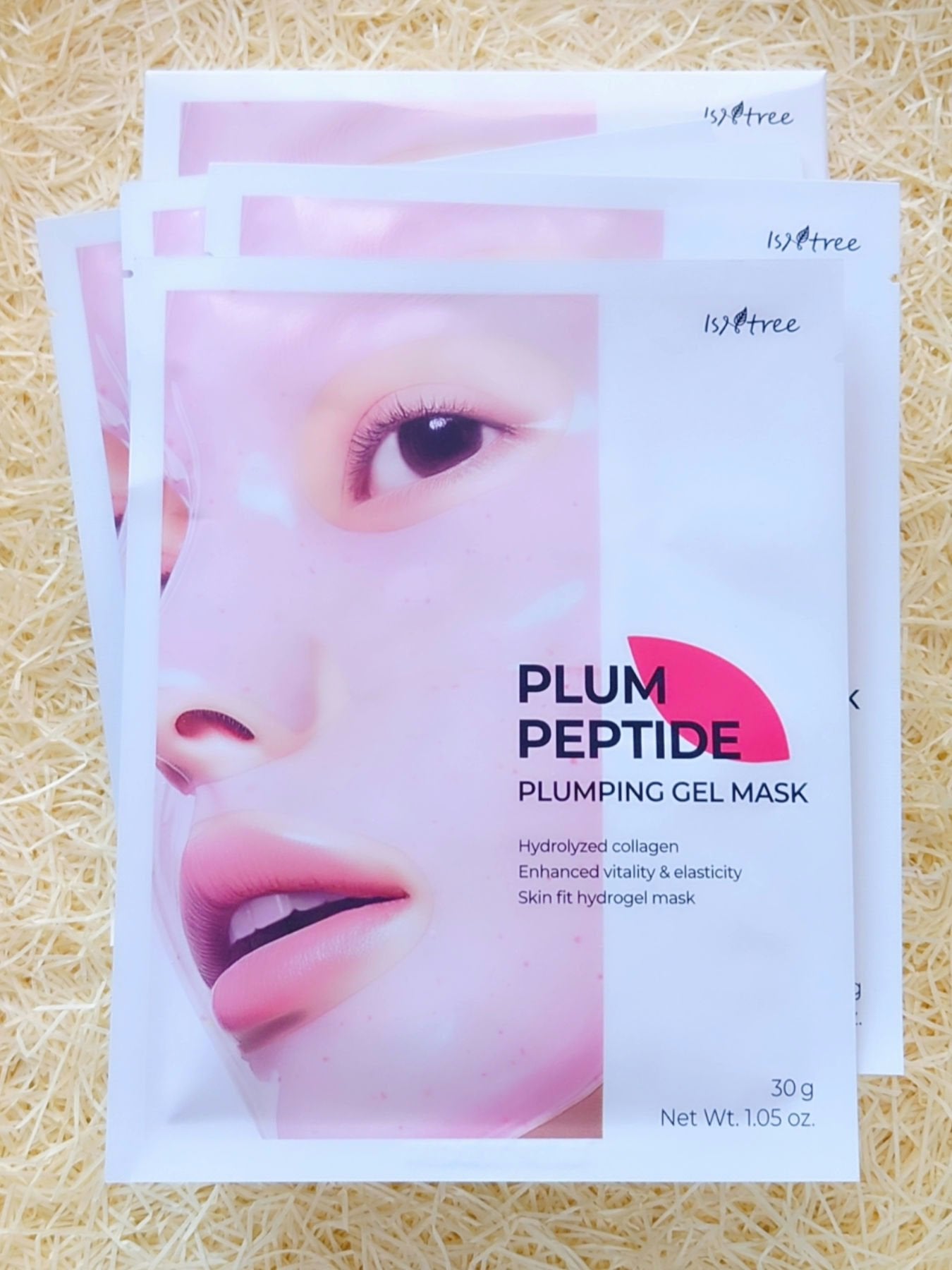 プラム ペプチド プランピング ゲルマスク/Isntree/シートマスク・パックを使ったクチコミ(1枚目)