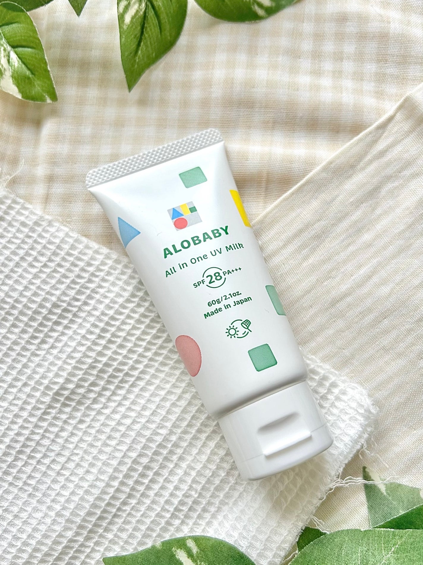 アロベビー オールインワンUVミルク/ALOBABY/日焼け止めミルクを使ったクチコミ(4枚目)