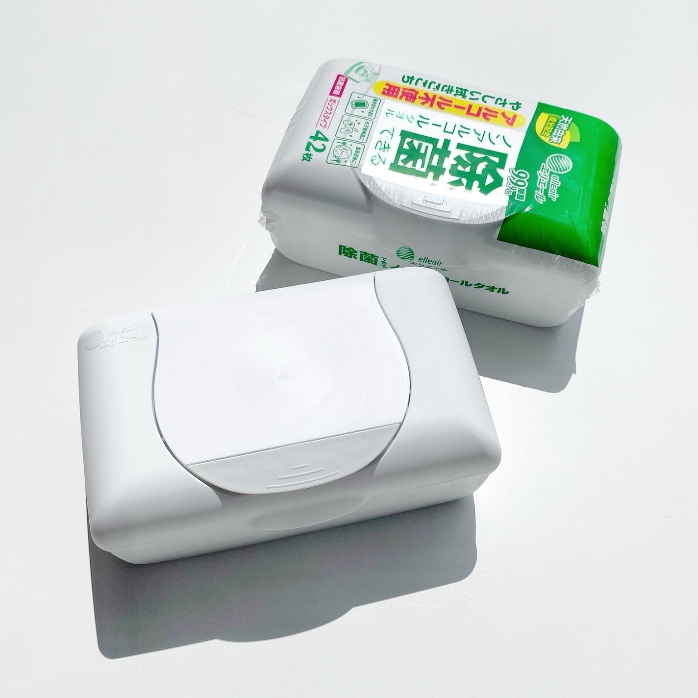 除菌ウェットティッシュ ノンアルコールタイプ/シルコット/ティッシュを使ったクチコミ(2枚目)