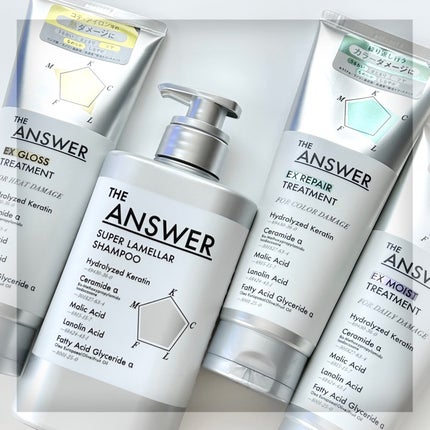 THE ANSWER EXグロストリートメント FOR HEAD DAMAGE/THE ANSWER/洗い流すヘアトリートメントを使ったクチコミ(1枚目)