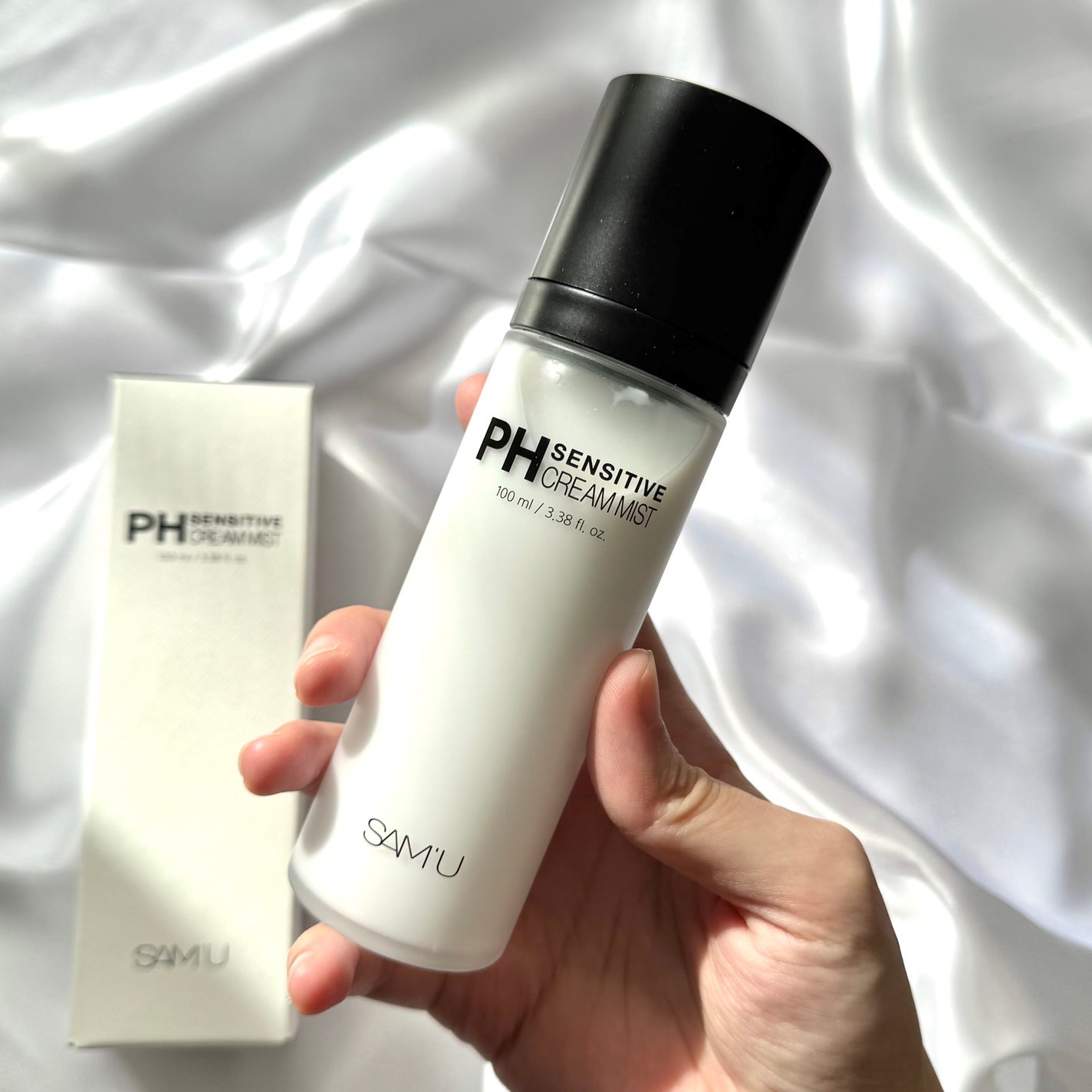 PHセンシティブクリームミスト/SAM'U/ミスト状化粧水を使ったクチコミ(3枚目)