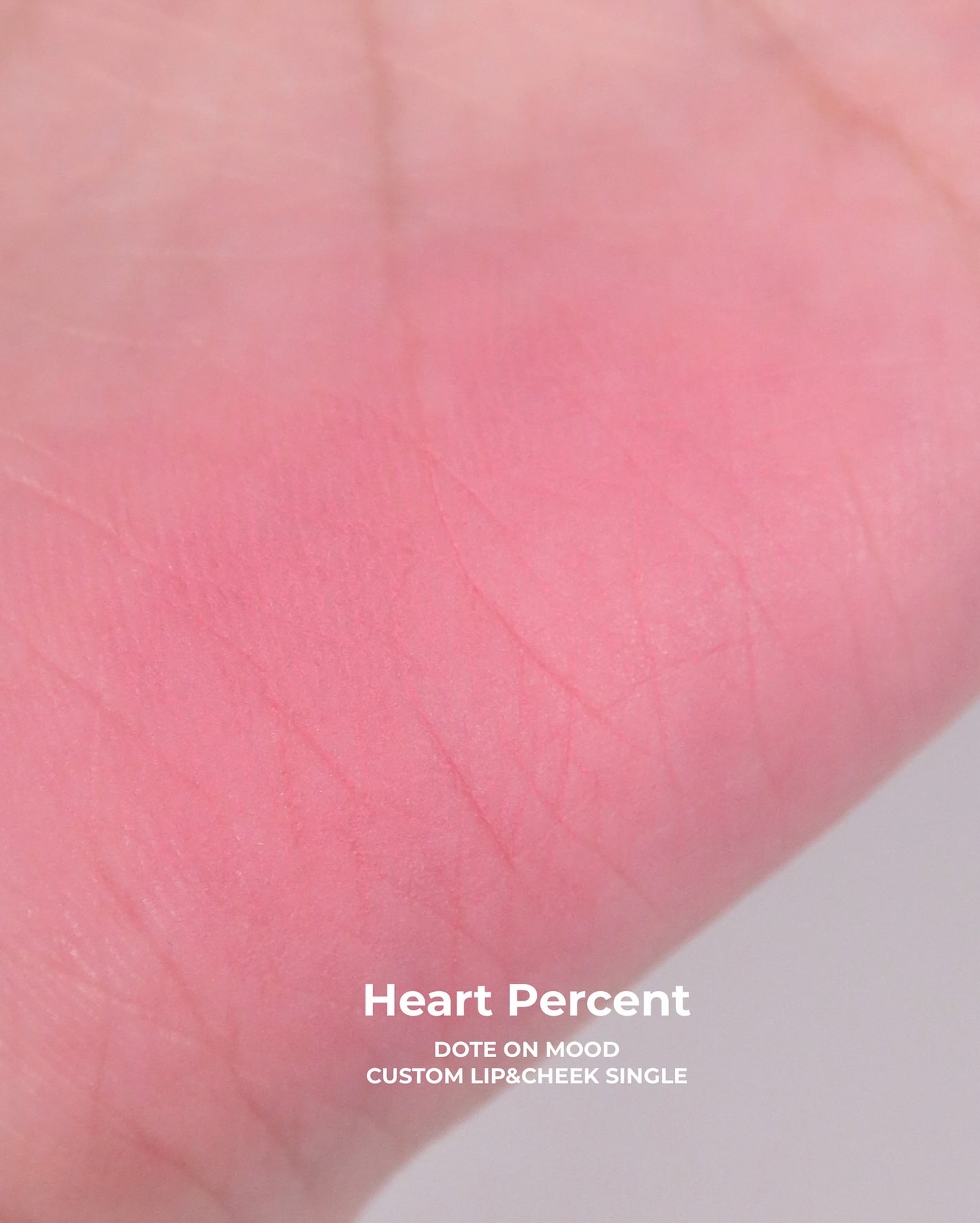カスタムリップアンドチークシングル/Heart Percent/ジェル・クリームチークを使ったクチコミ(7枚目)