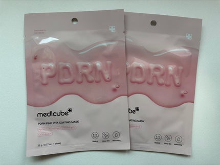 PDRNピンクビタコーティングマスク/MEDICUBE/シートマスク・パックを使ったクチコミ(1枚目)