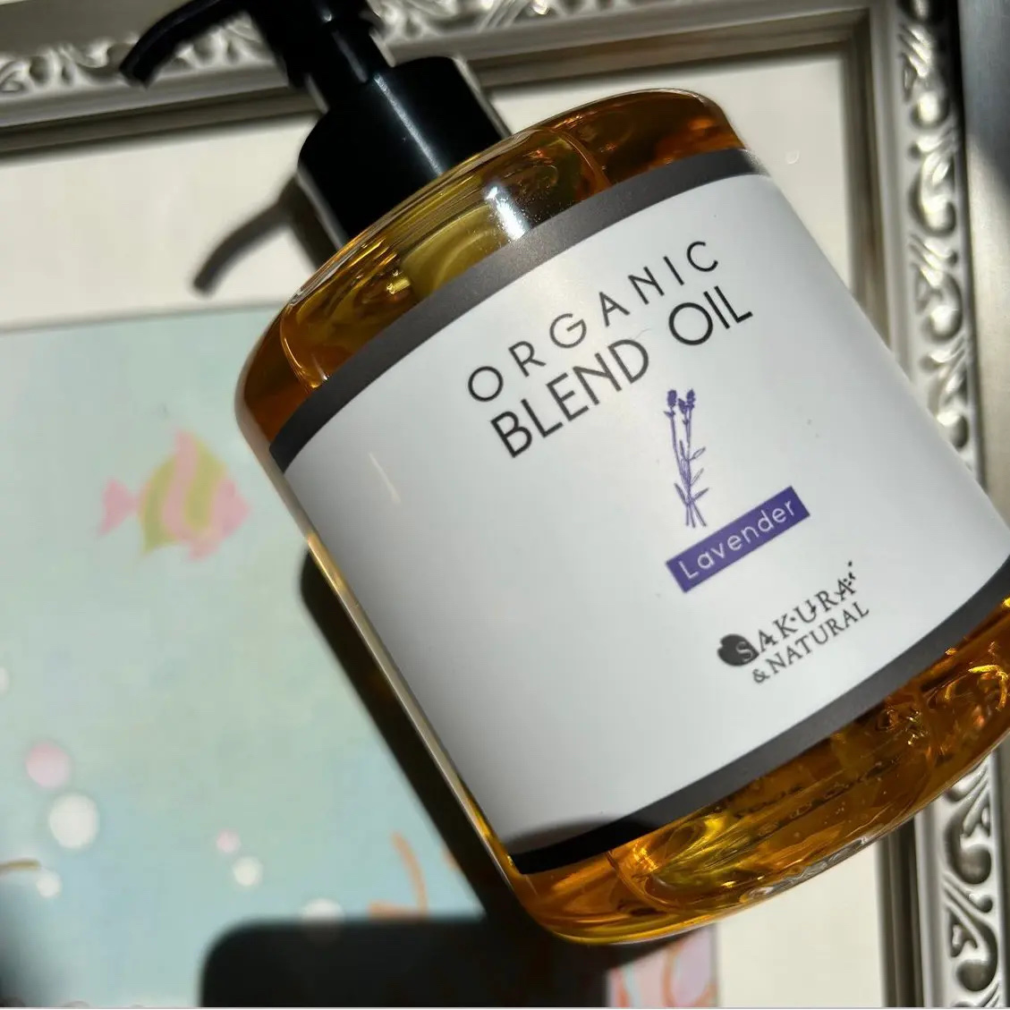 ボタニカルブレンドオイル ラベンダー/SAKURA&NATURAL/ボディオイルを使ったクチコミ（1枚目）