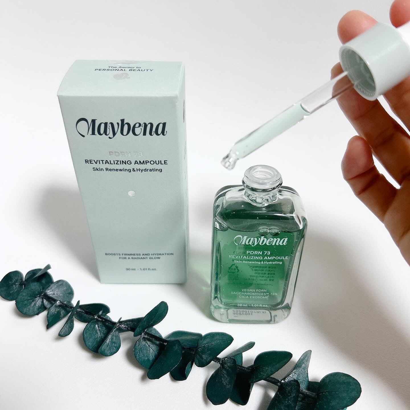 PDRN 73 リバイタライジング アンプル/MAYBENA/美容液を使ったクチコミ（2枚目）