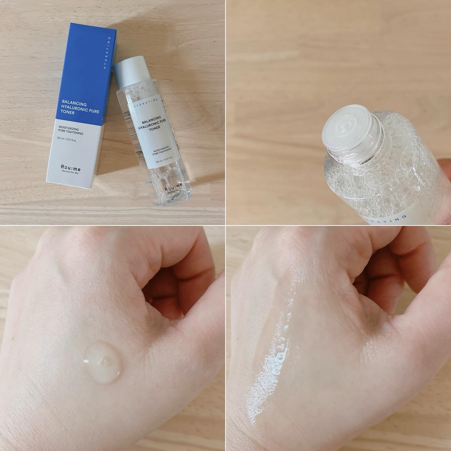バランシング ヒアルロニック ピュア トナー/Roume/化粧水を使ったクチコミ（2枚目）