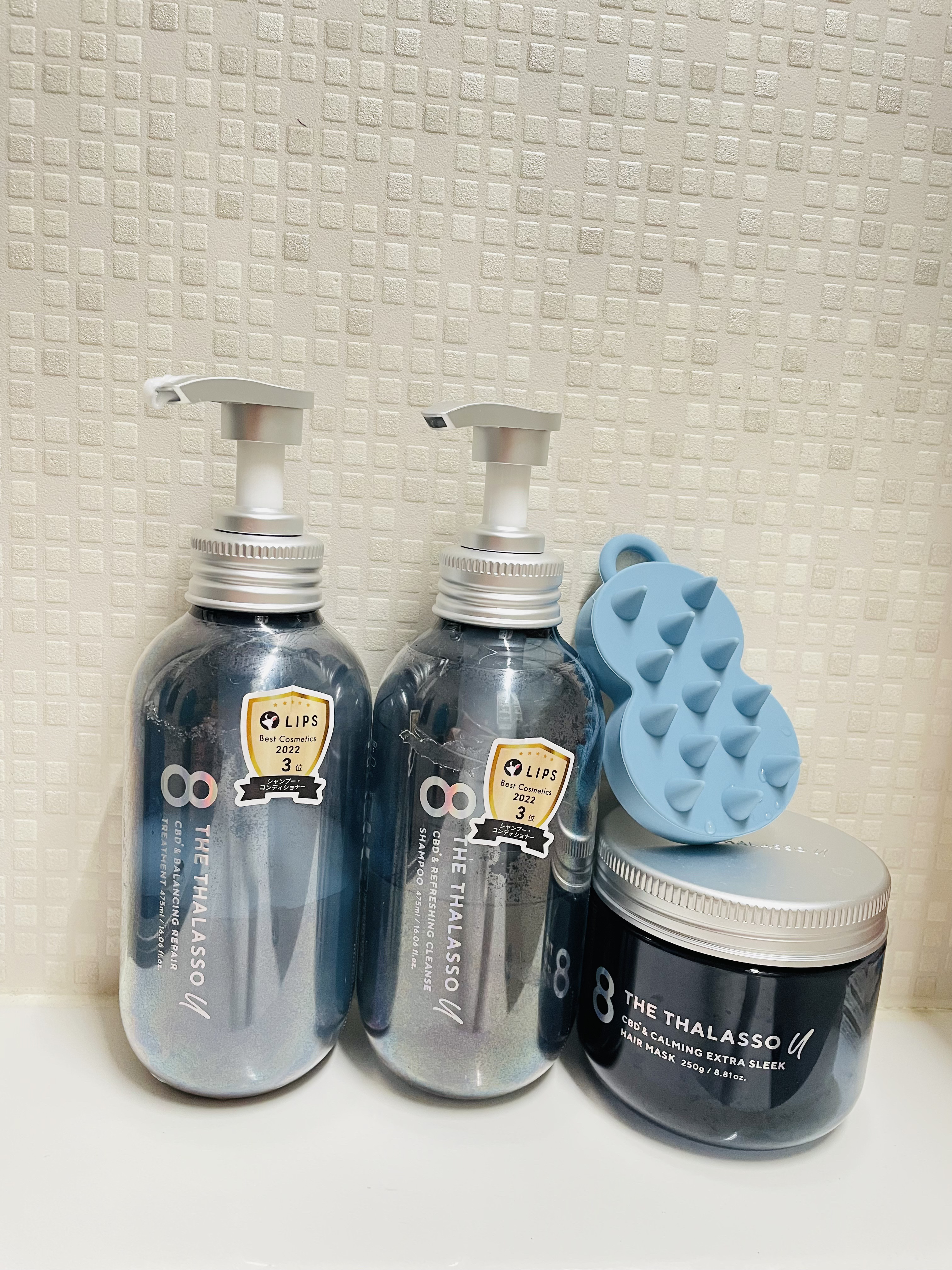 スパ やみつき 頭皮マッサージブラシ ソフト/エイトザタラソ/スカルプブラシを使ったクチコミ（1枚目）