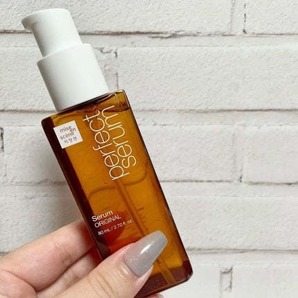 パーフェクトセラム オリジナルセラム/miseenscene/アウトバストリートメントを使ったクチコミ(5枚目)