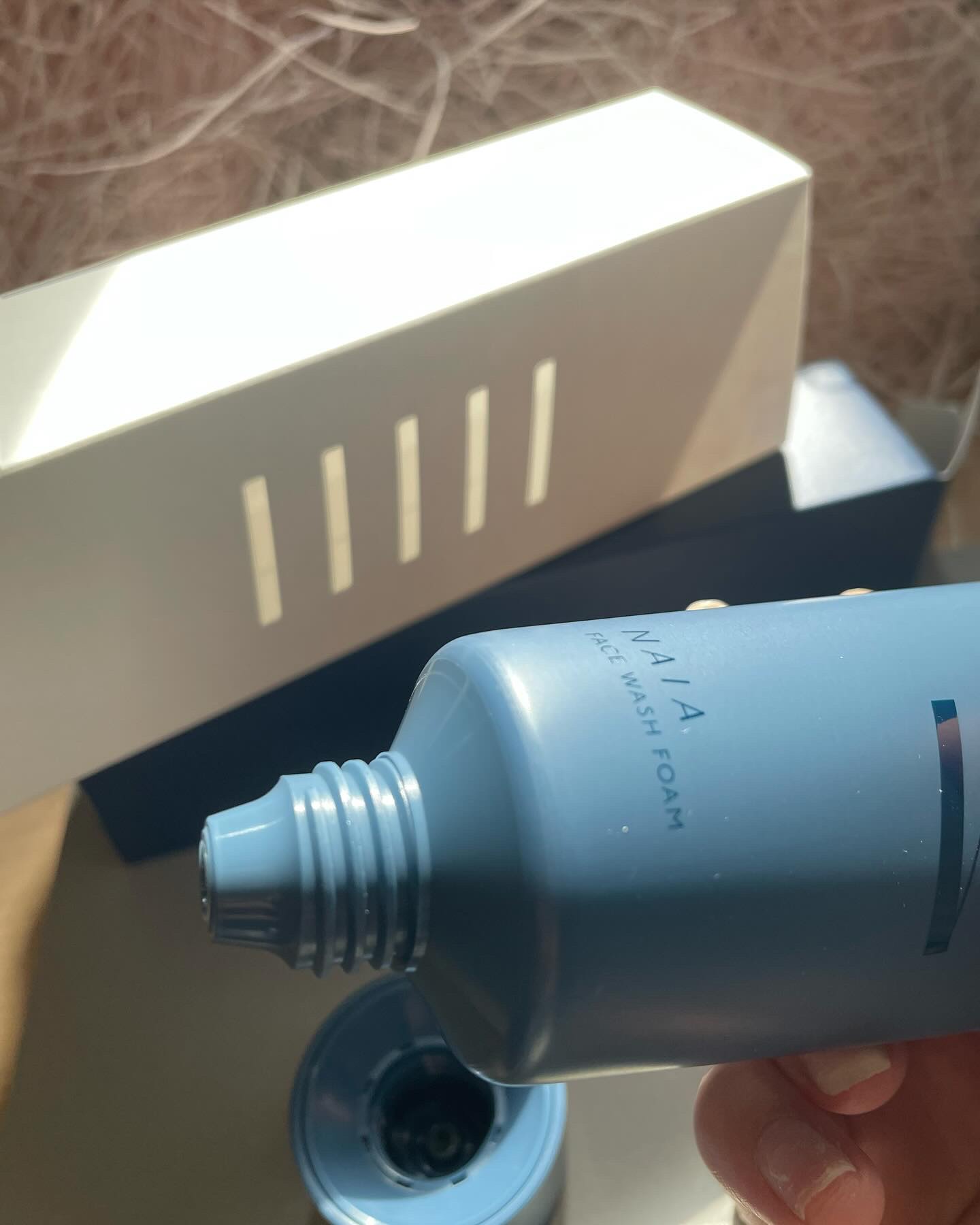 菊炭＆酒粕配合 洗顔フォーム/NAIA/洗顔フォームを使ったクチコミ（2枚目）