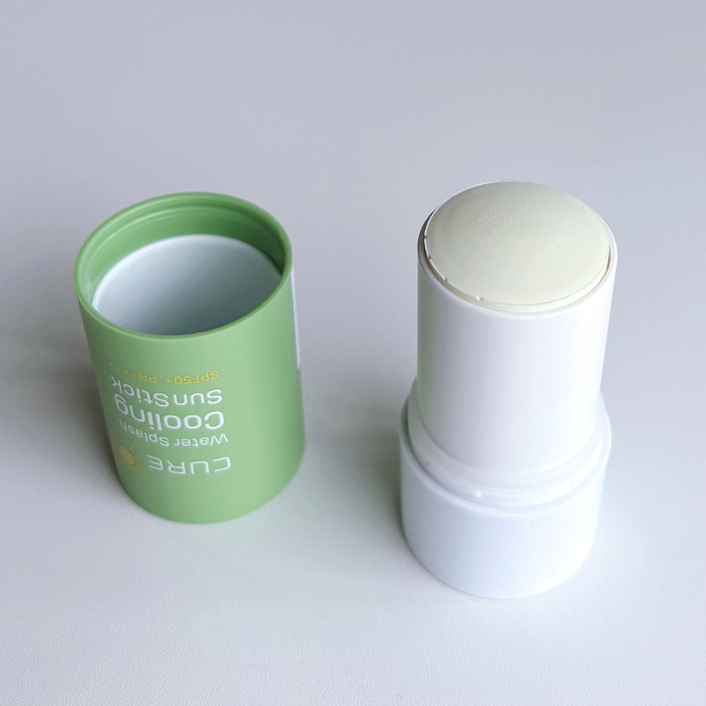 ウォータースプラッシュクーリングサンスティック/Cure/日焼け止めスティックを使ったクチコミ(2枚目)