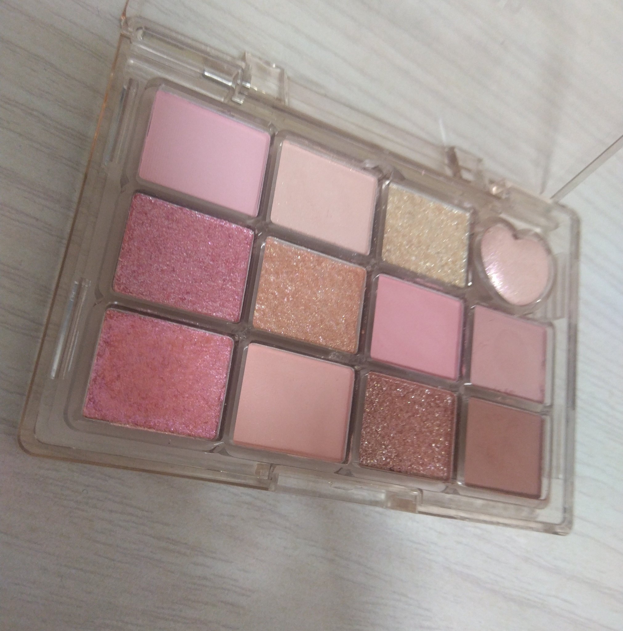 シャイニング12色ミニアイシャドウパレット HT05/jill leen./アイシャドウパレットを使ったクチコミ（1枚目）