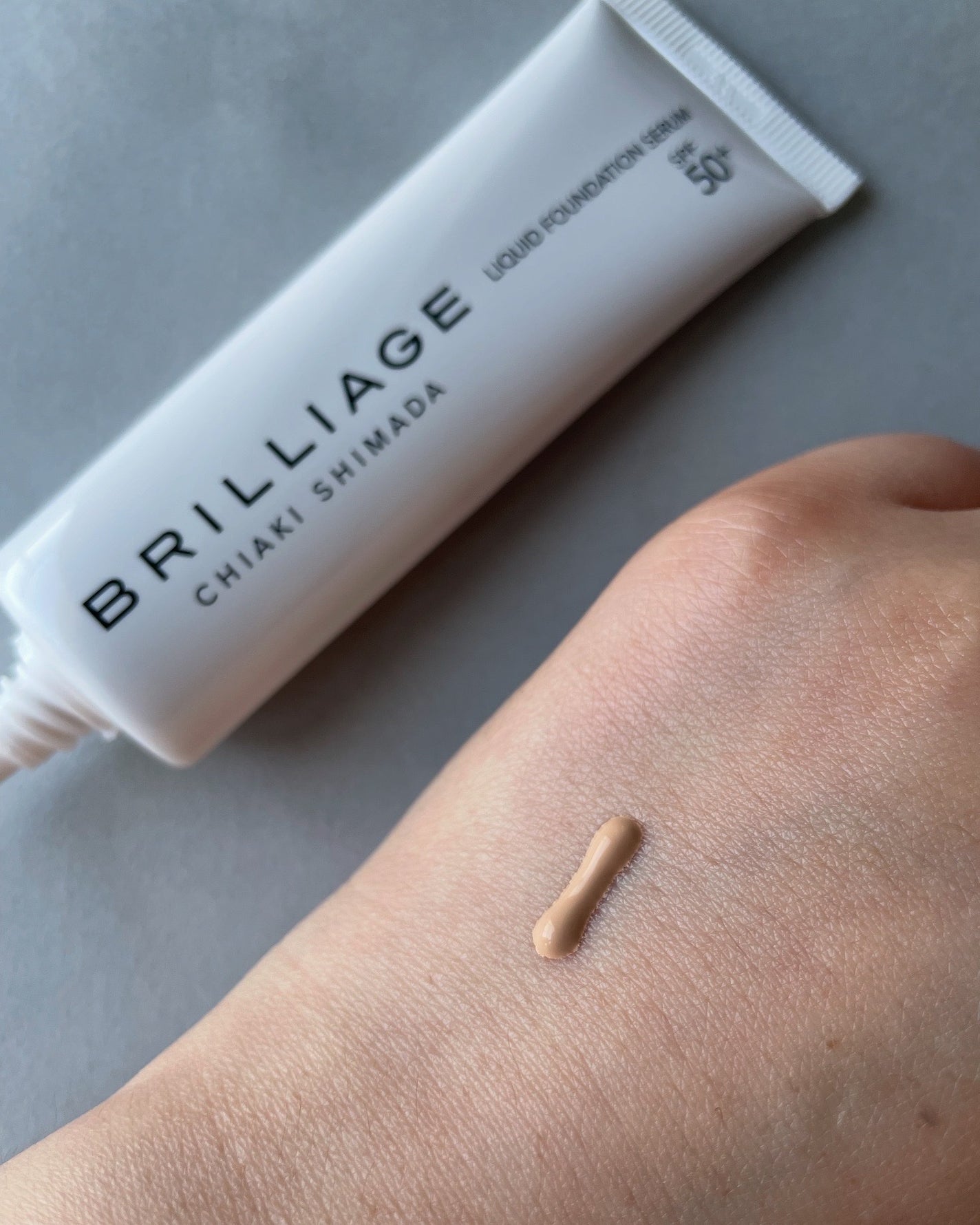 セッティング リキッドファンデーション セラム/ブリリアージュ/リキッドファンデーションを使ったクチコミ(1枚目)
