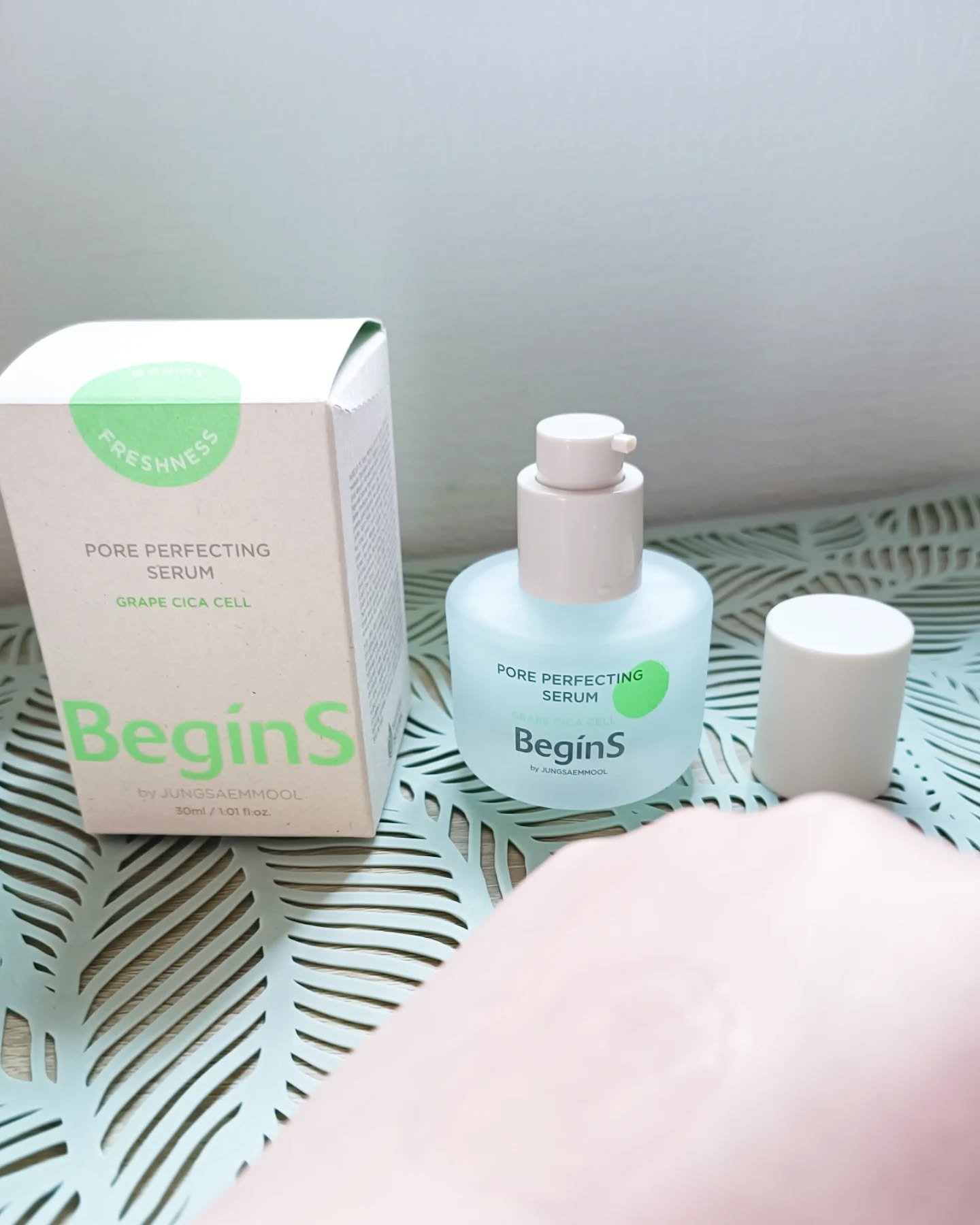 Pore Perfecting Serum/BeginS by JUNGSAEMMOOL/美容液を使ったクチコミ（3枚目）