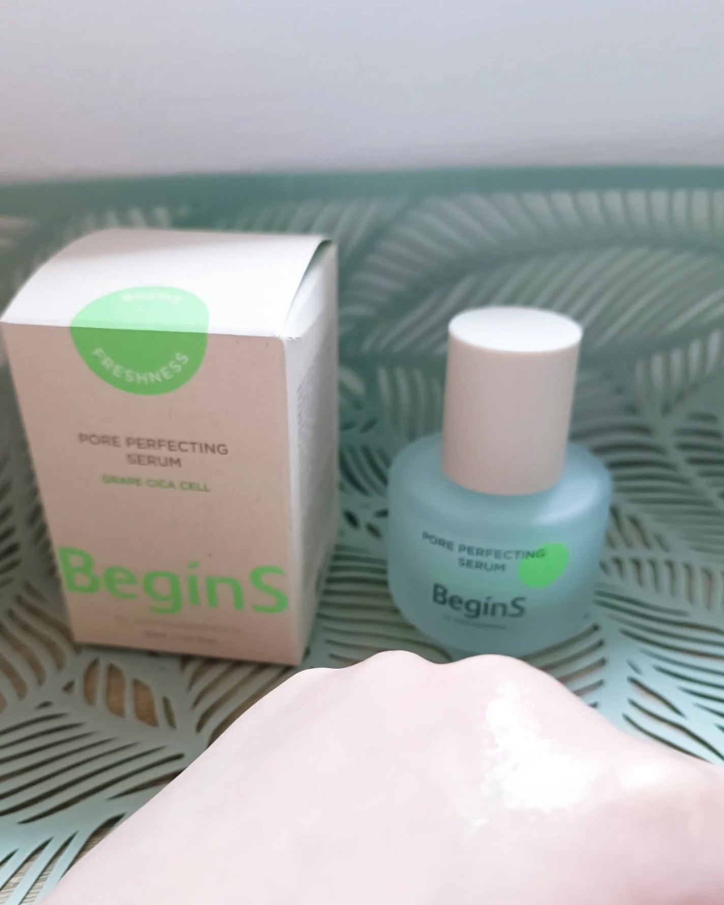 Pore Perfecting Serum/BeginS by JUNGSAEMMOOL/美容液を使ったクチコミ(4枚目)