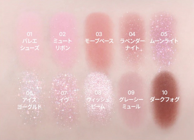 ライトオンアイズシャドウパレット/ルミル/アイシャドウパレットを使ったクチコミ（2枚目）