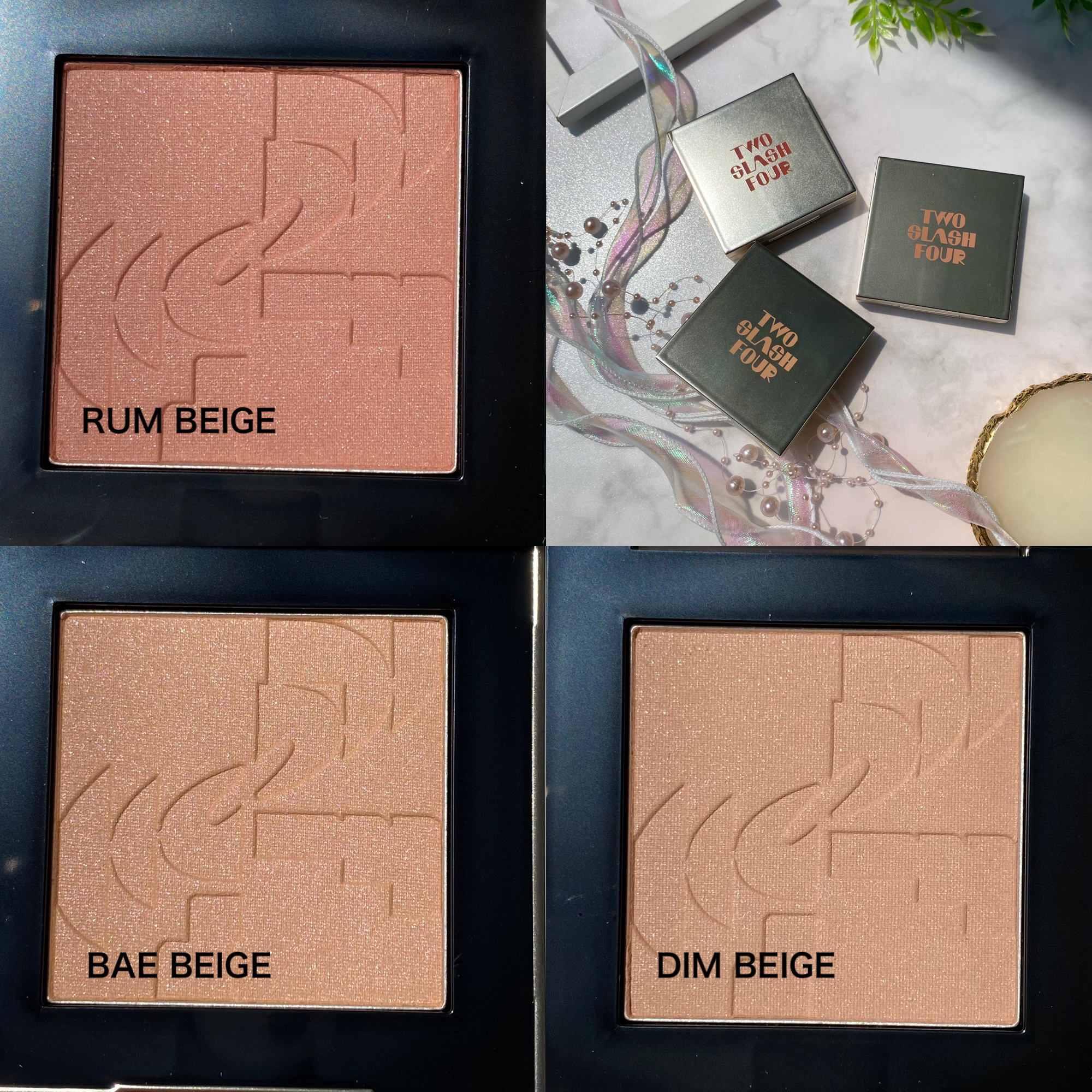 オールオーバーフェイスブラッシュ/TWO SLASH FOUR/パウダーチークを使ったクチコミ（3枚目）