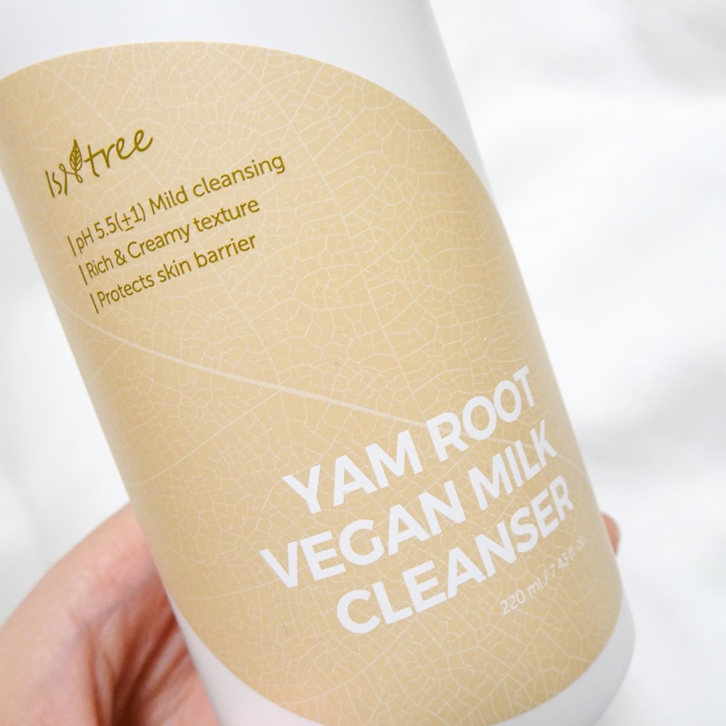 	Yam Rootヴィーガンミルククレンザー/Isntree/ミルククレンジングを使ったクチコミ（2枚目）