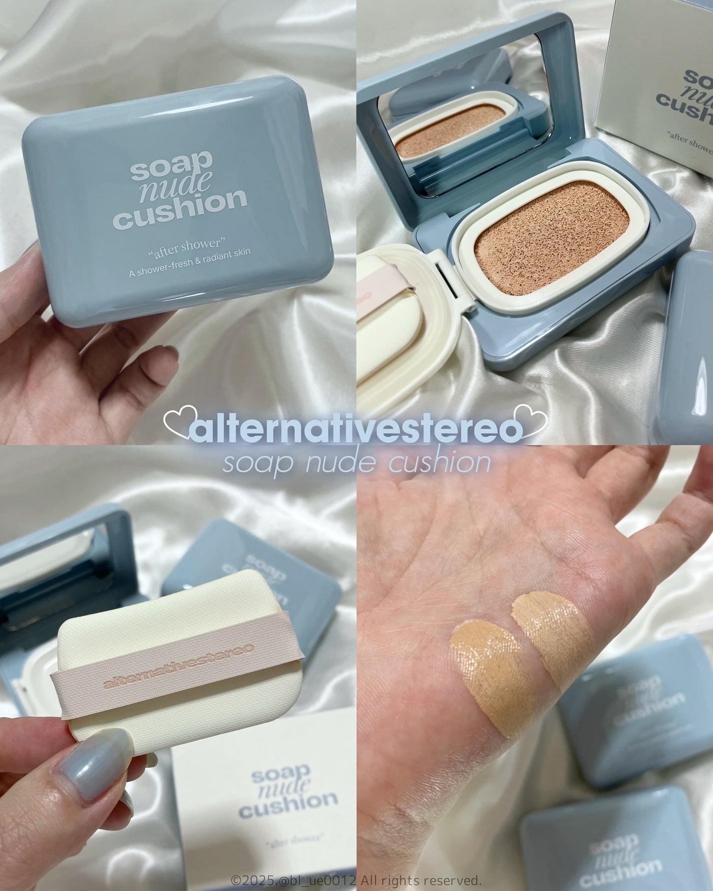 ソープヌードクッションファンデーション/alternativestereo/クッションファンデーションを使ったクチコミ(1枚目)