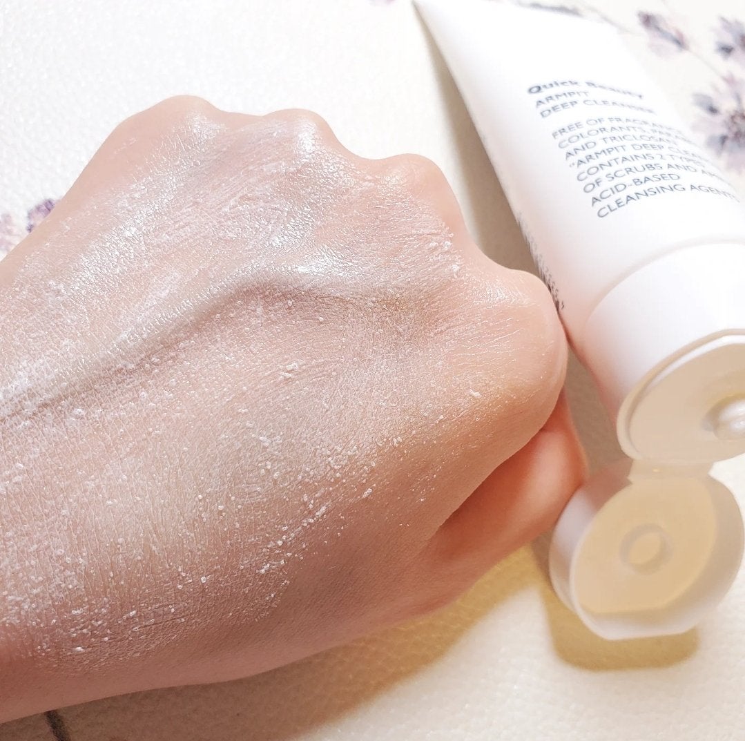 QB ワキ用ディープクレンザー/クイックビューティー/ボディソープを使ったクチコミ(4枚目)