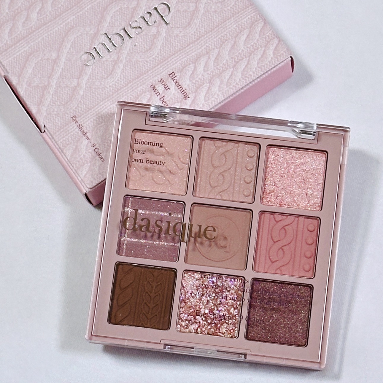 シャドウパレット 16 バイオレットニット/dasique/アイシャドウパレットを使ったクチコミ（1枚目）