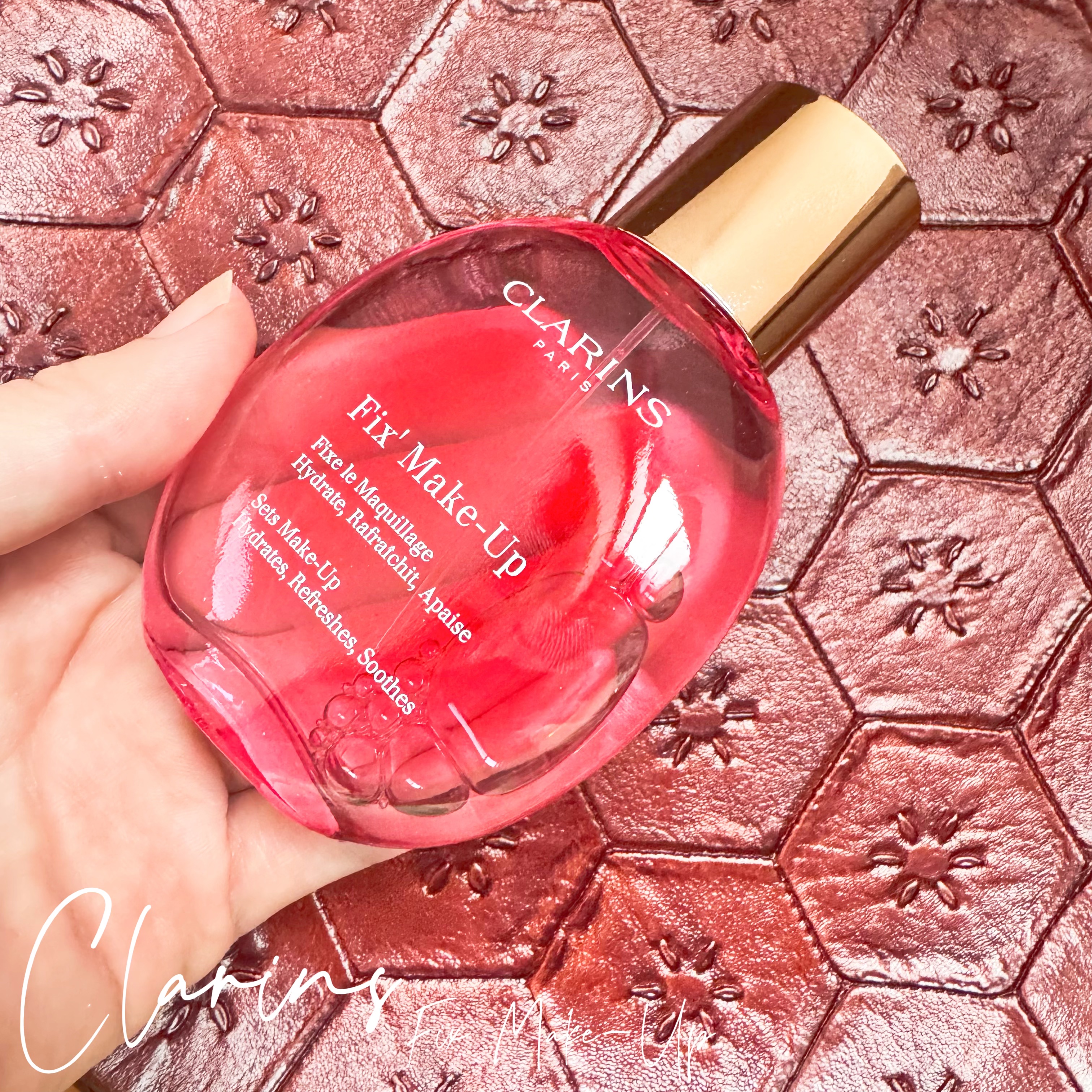 フィックス メイクアップ N/CLARINS/ミスト状化粧水を使ったクチコミ（1枚目）