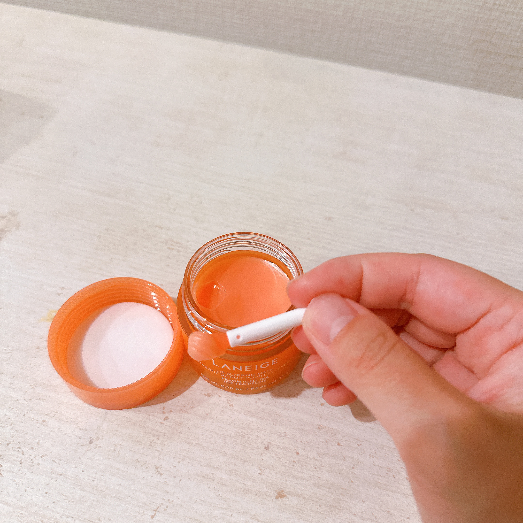 リップスリーピングマスク/LANEIGE/リップバームを使ったクチコミ（3枚目）