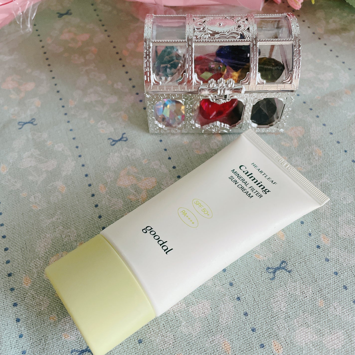 清いドクダミ カーミングノンケミカル日焼け止め/goodal/日焼け止めクリームを使ったクチコミ(1枚目)