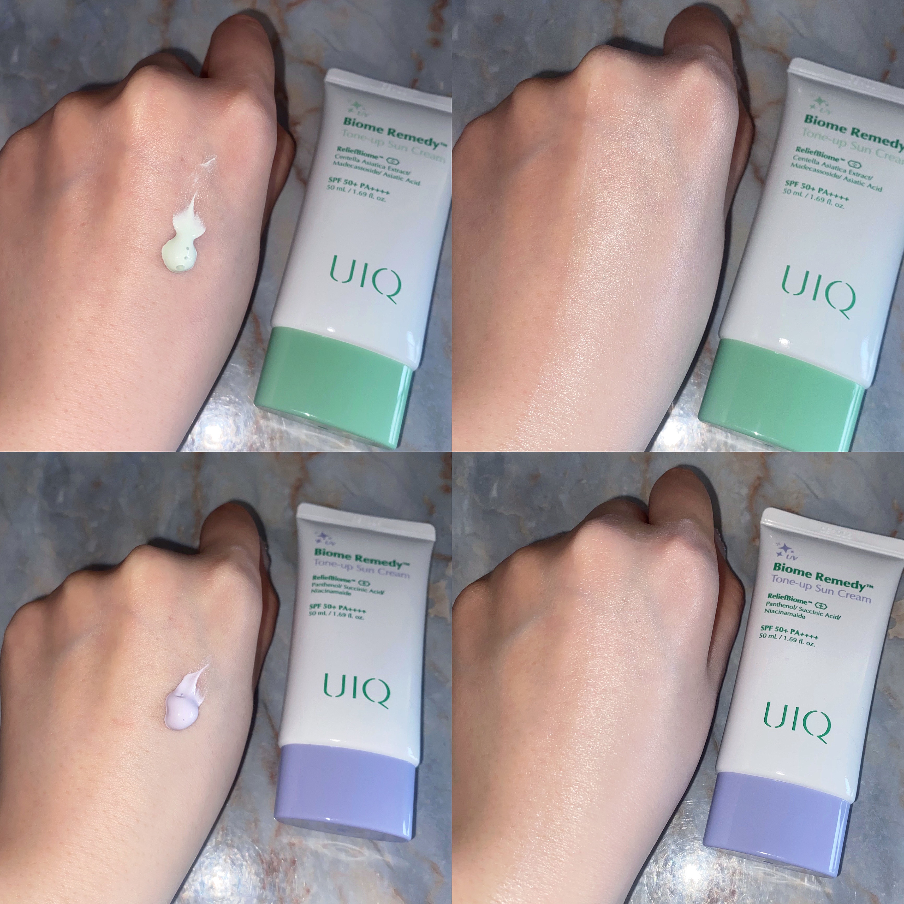 バイオームレメディパープルトーンアップUVクリーム/UIQ/日焼け止めクリームを使ったクチコミ（2枚目）
