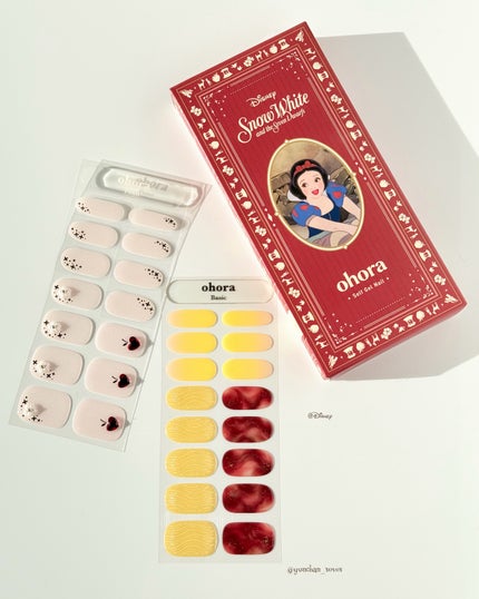 ハンド&ペディキュアセット Disney collection/ohora/ネイルシールを使ったクチコミ(9枚目)