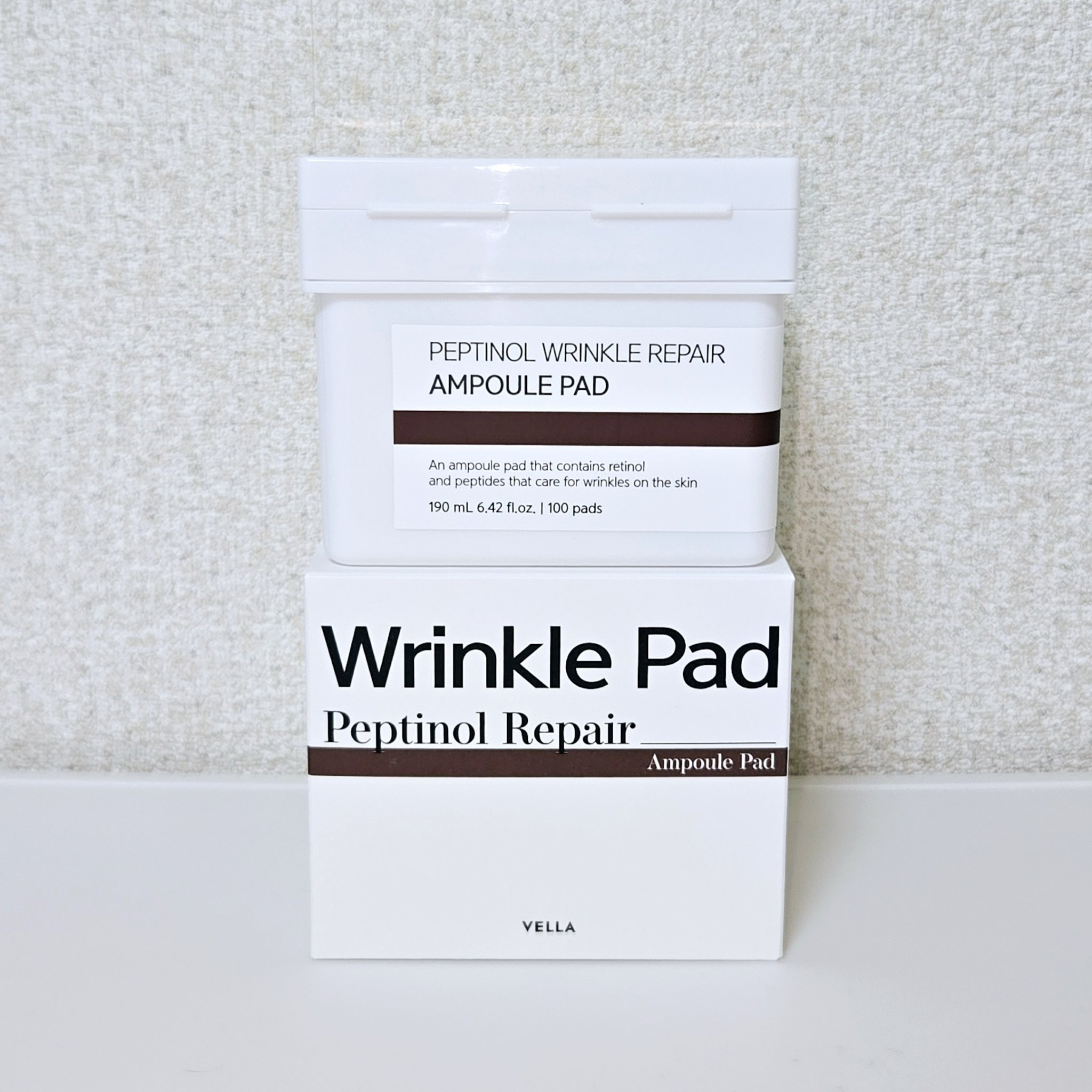 ペプチノール リンクリペアアンプルパッド/VELLA/トナーパッドを使ったクチコミ（1枚目）