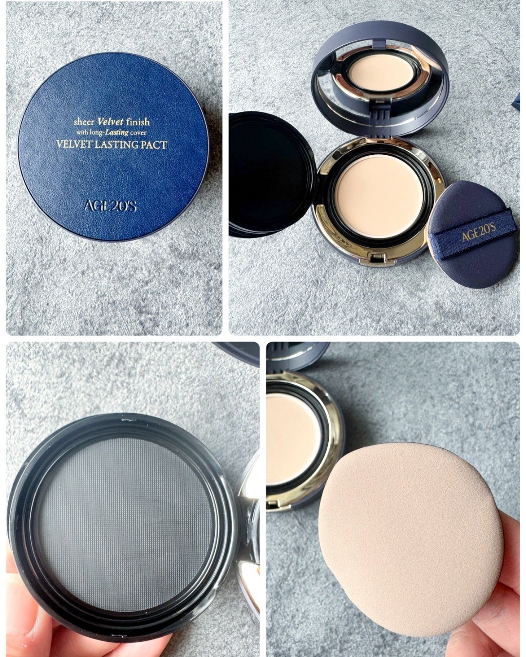 ヴェルヴェットラスティングパクト/AGE20’s/その他ファンデーションを使ったクチコミ(2枚目)