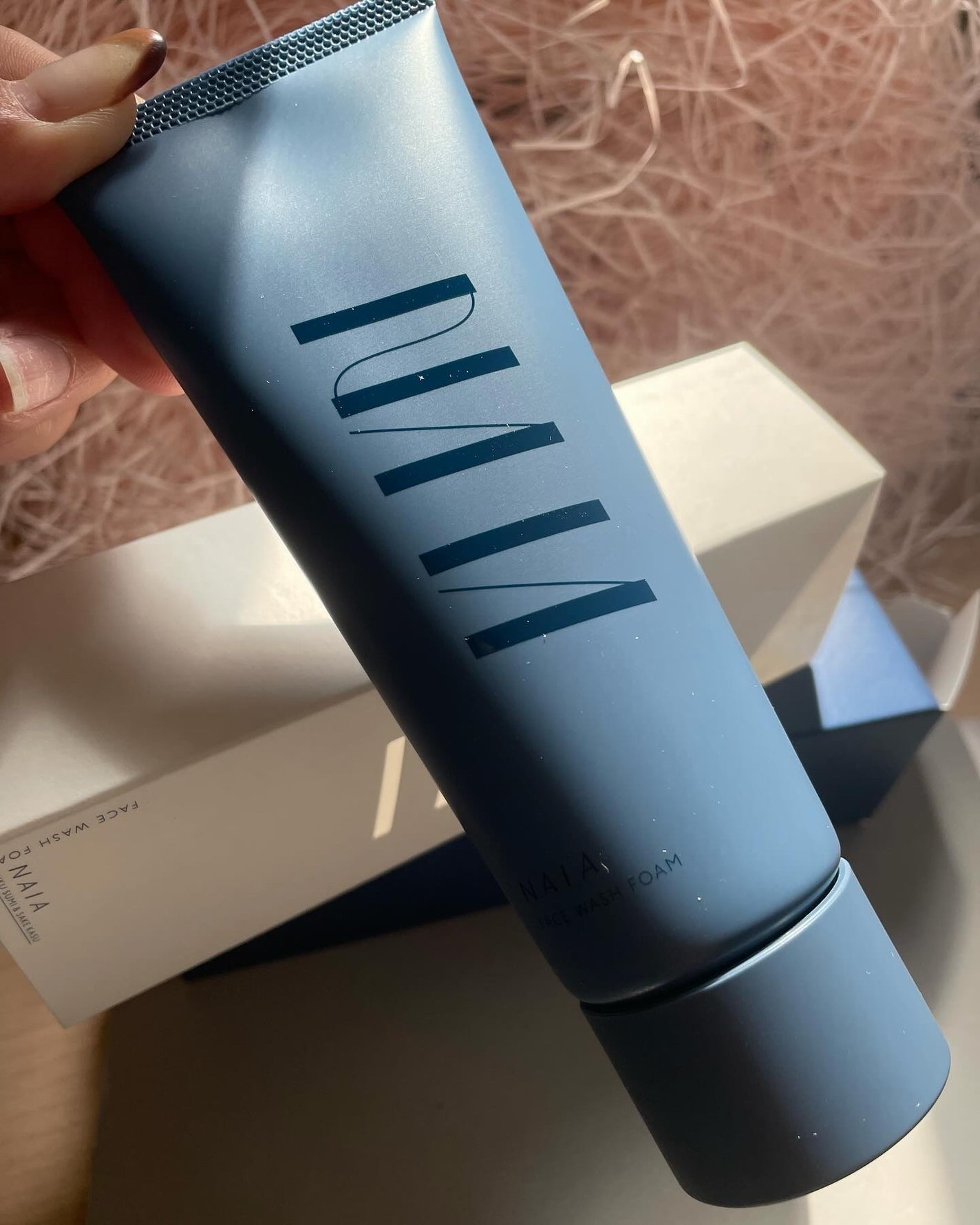 菊炭&酒粕配合 洗顔フォーム/NAIA/洗顔フォームを使ったクチコミ(1枚目)