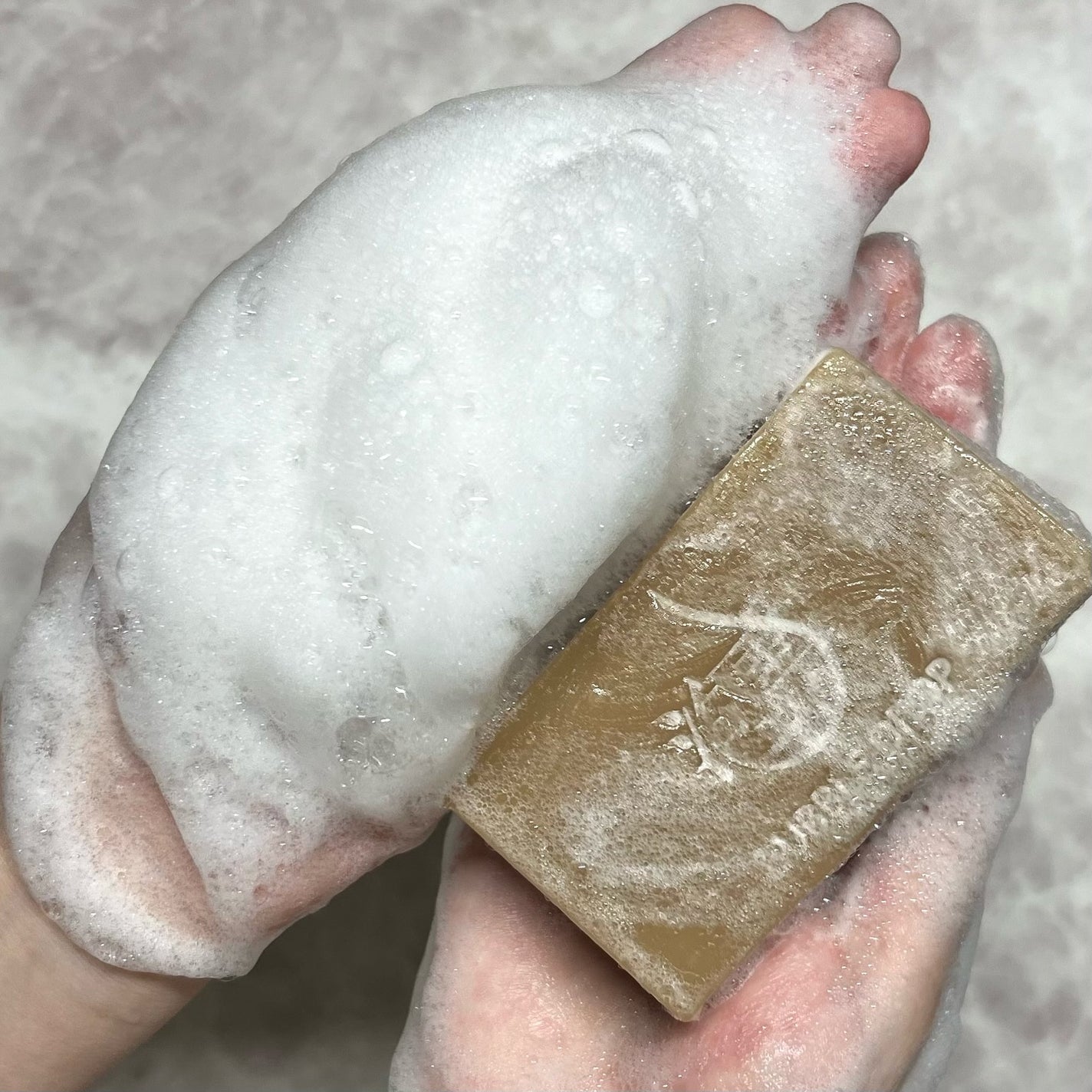 悠久の生石鹸艶/BUBBLE DROP/洗顔石鹸を使ったクチコミ(2枚目)