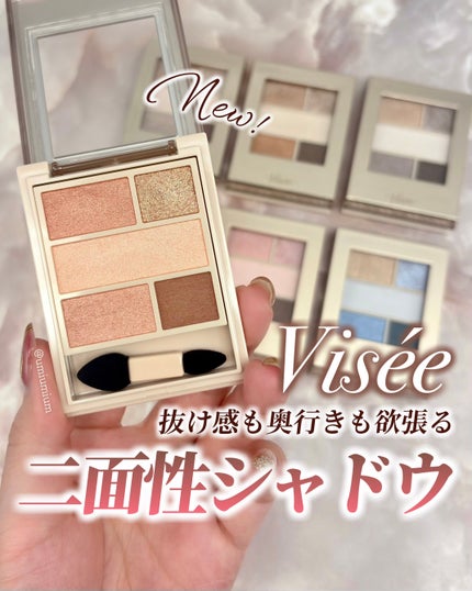 ダブル ムード アイズ/Visée/アイシャドウパレットを使ったクチコミ(1枚目)